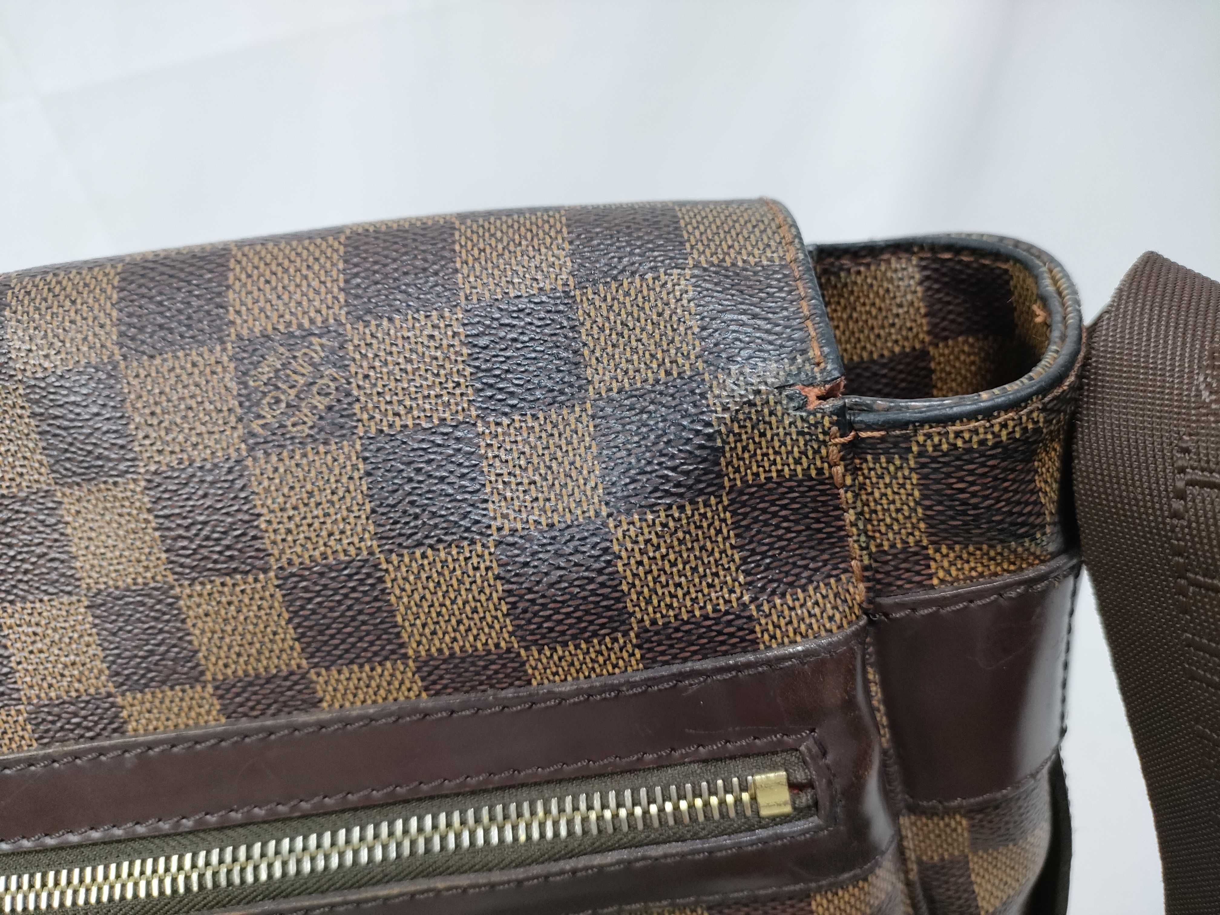 Damier Louis Vuitton Damier Bastille Leather Shoulder Bag SP0015 Shoulder Bag — view 8