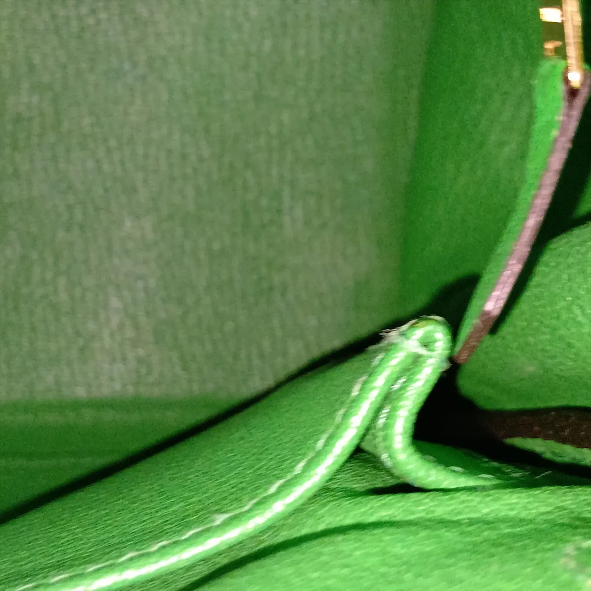 [Individually packaged] Hermes Kelly 32 Retourne Togo Bamboo Gold Hardware Q: 2013 — view 12