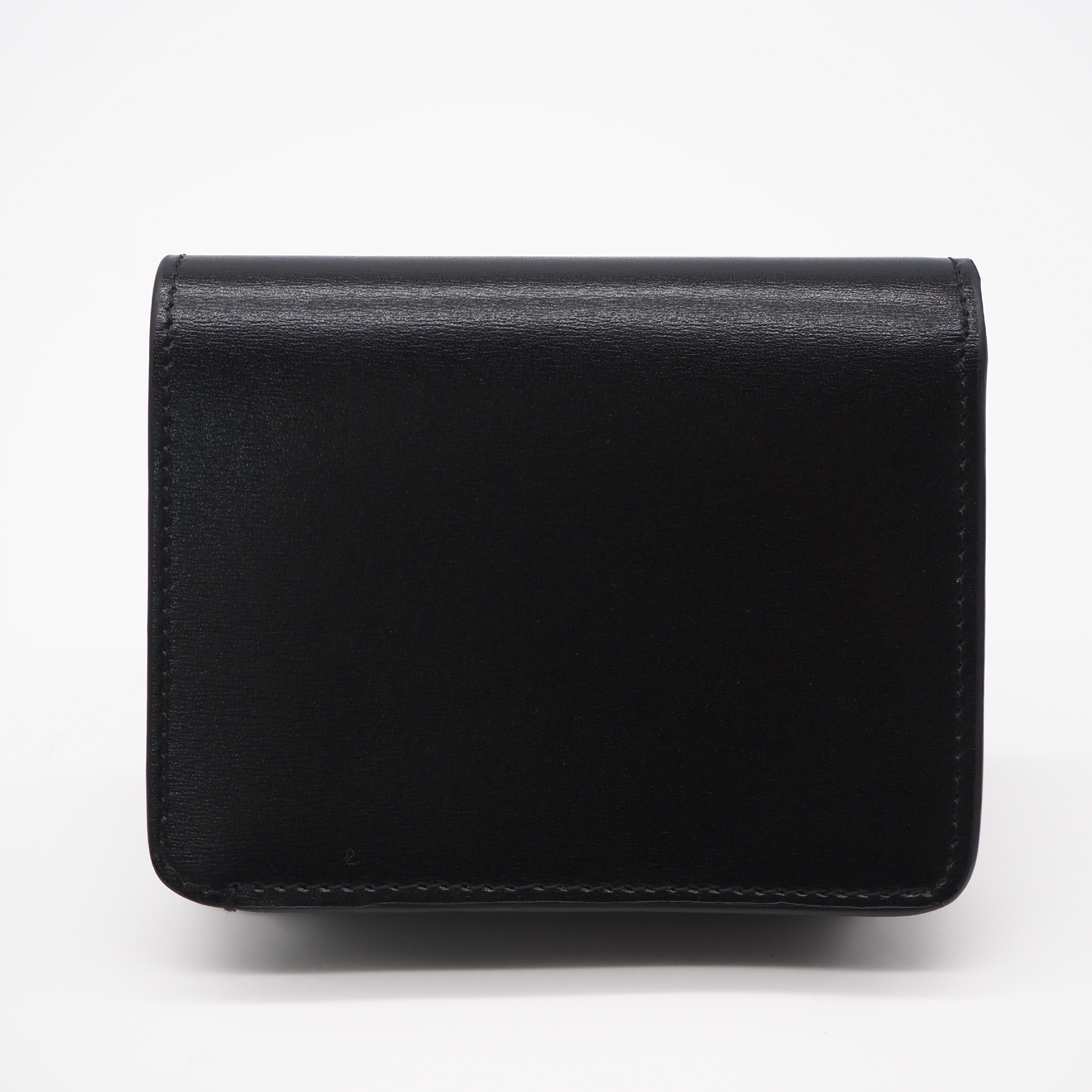 Triomphe Leather Compact Wallet 10K623DPV — view 2
