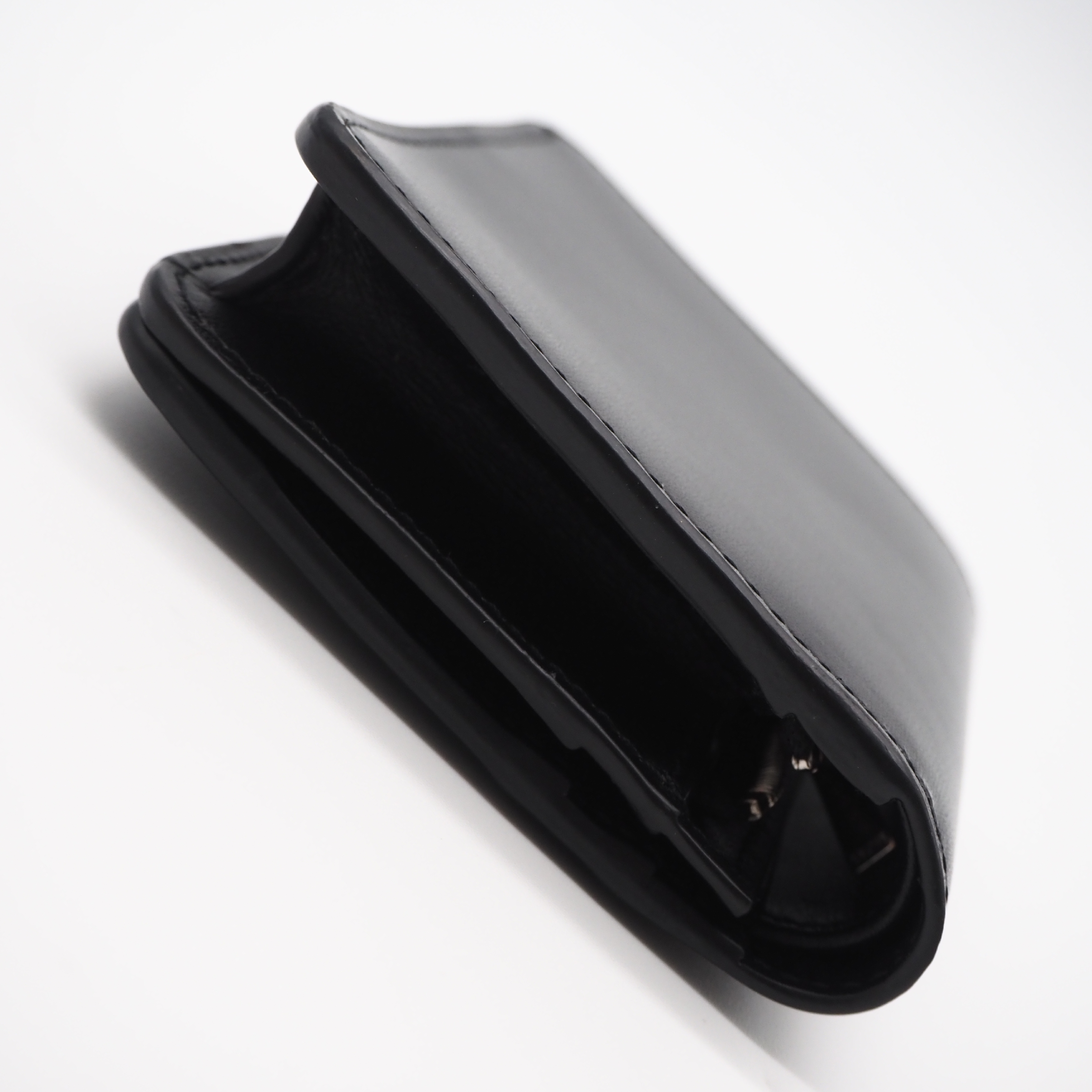Triomphe Leather Compact Wallet 10K623DPV — view 6