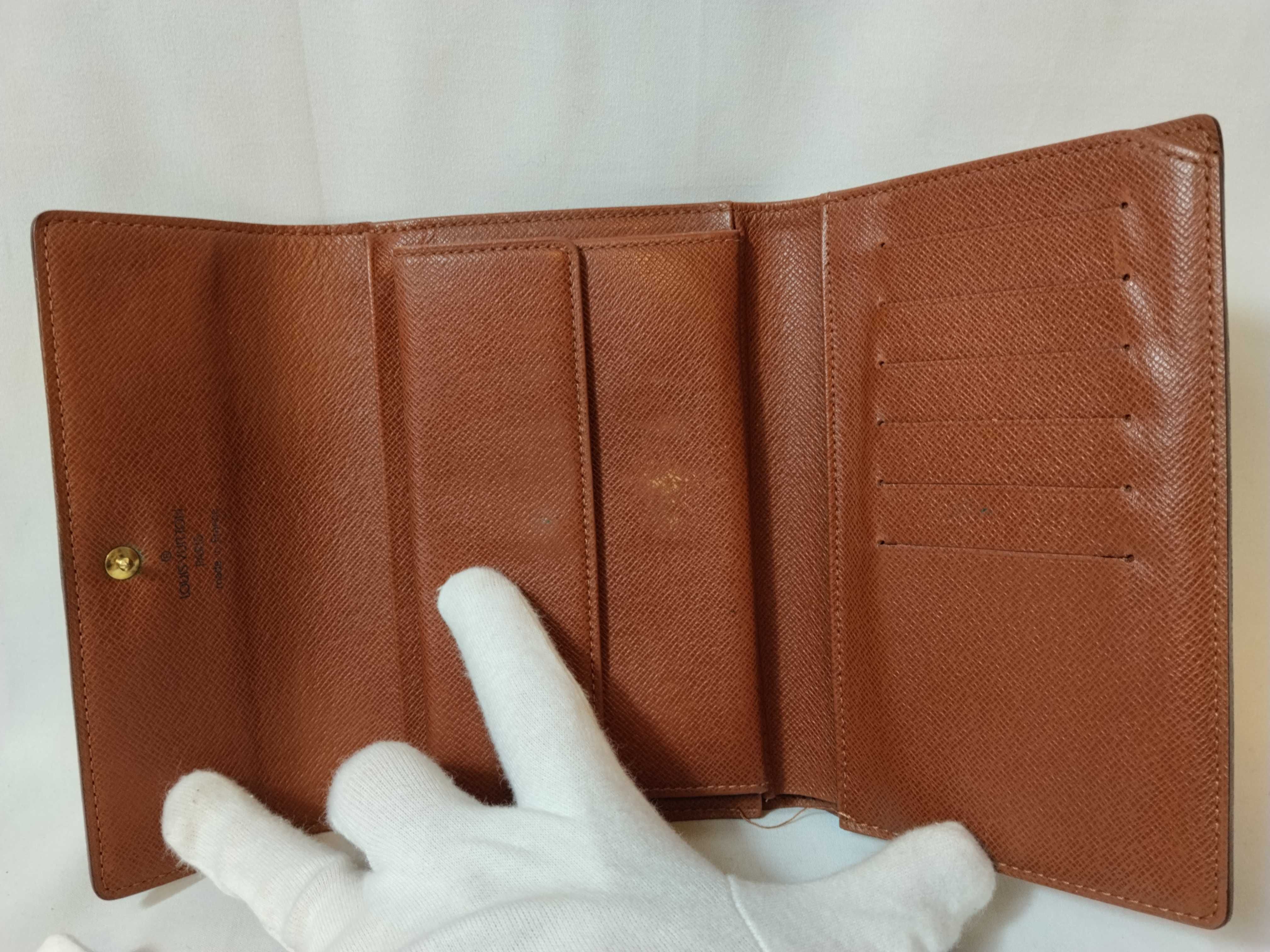 Monogram Portefeuille Tresor Etui Papier Wallet — view 12