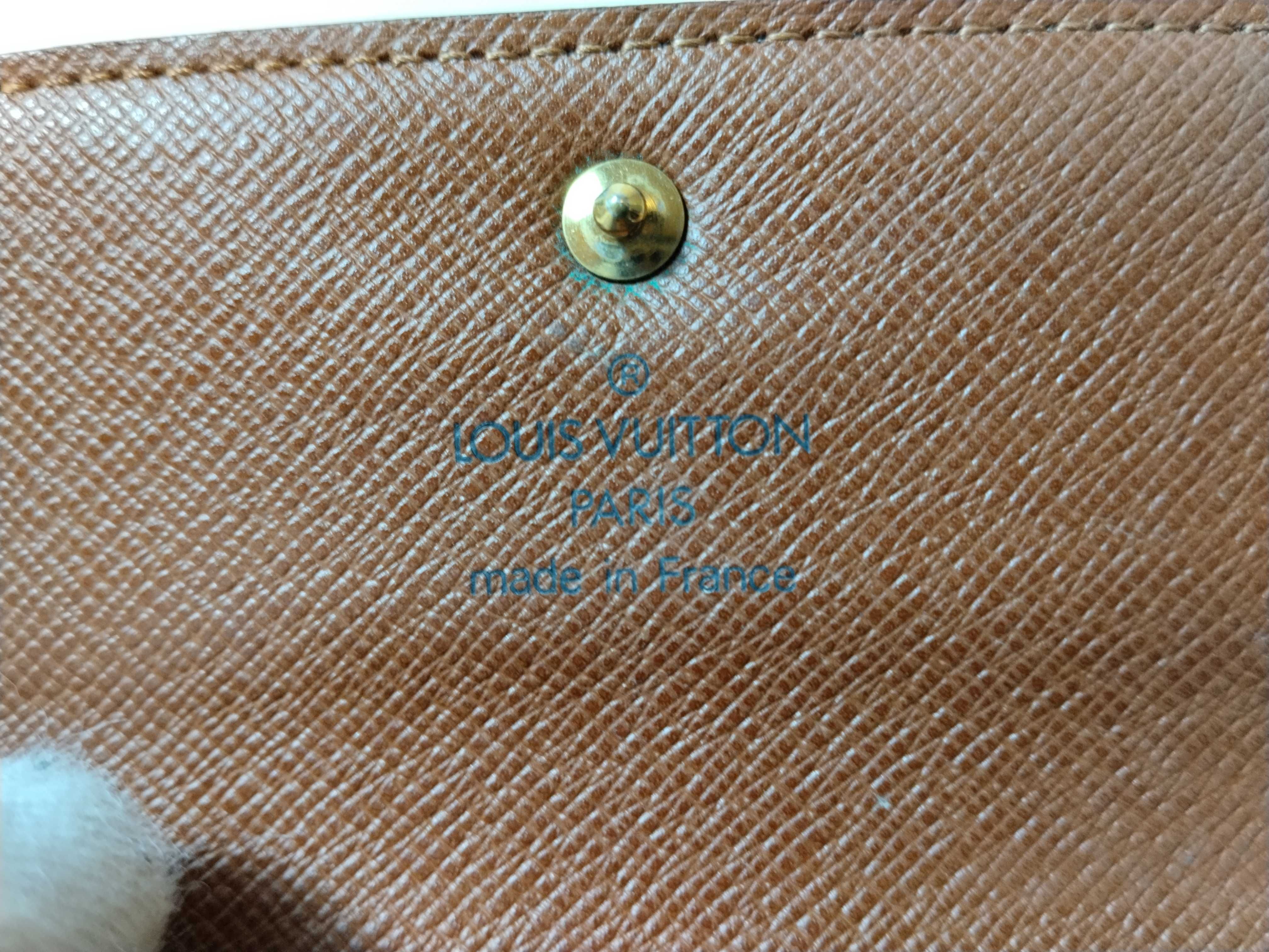 Monogram Portefeuille Tresor Etui Papier Wallet — view 9