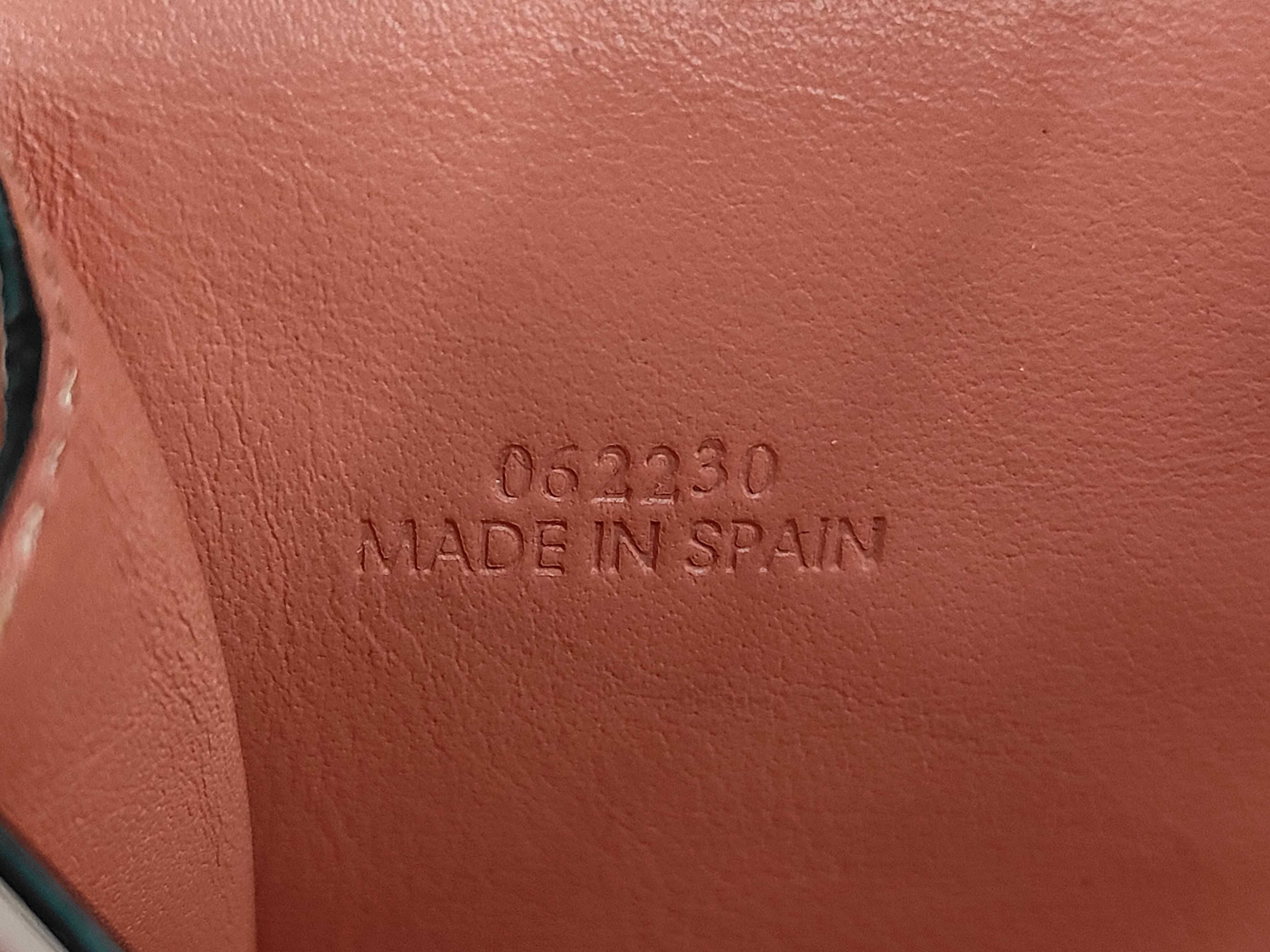 Vertical Wallet Large Leather Beige Salmon Pink Wallet — view 8