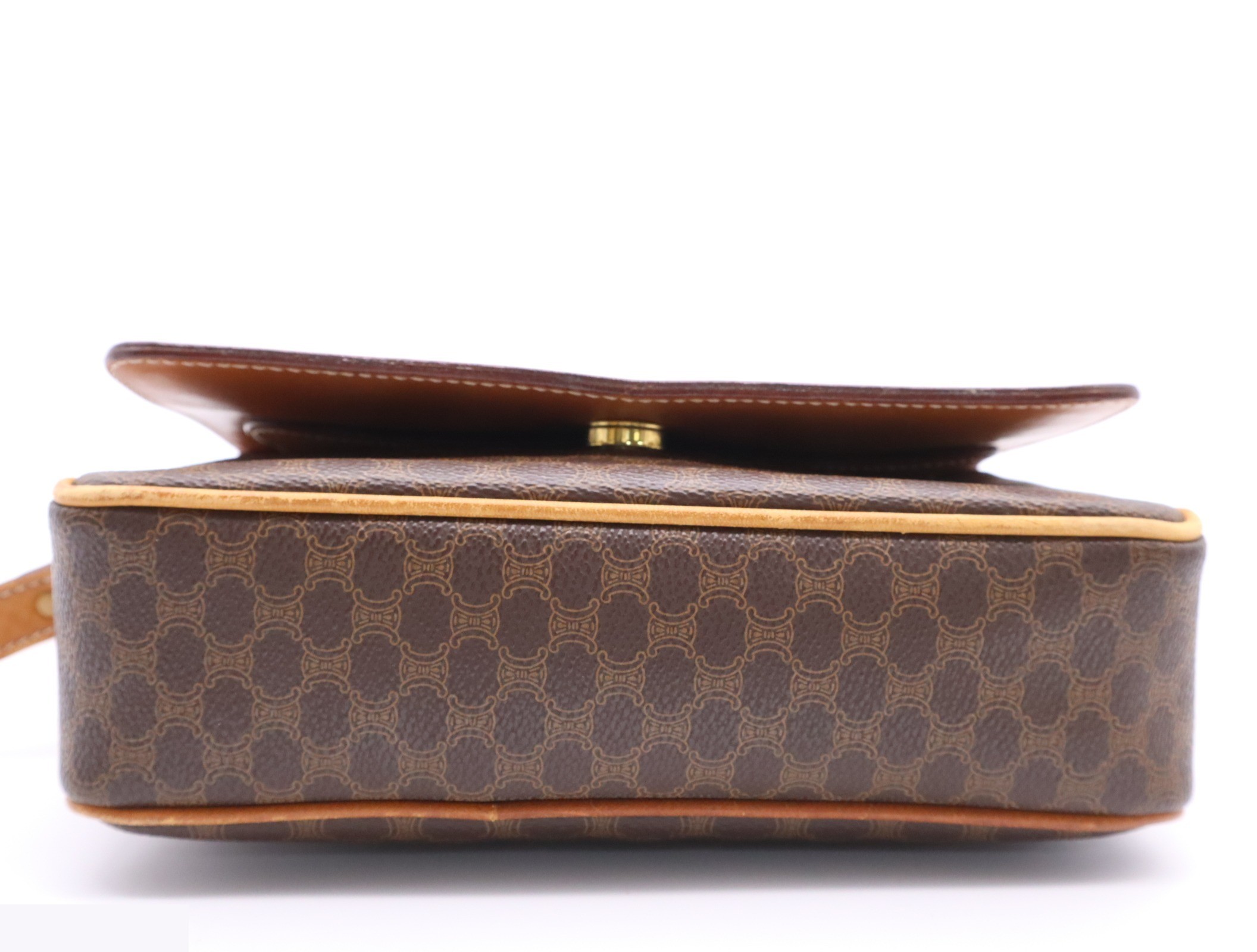 Leather Macadam pattern shoulder bag — view 4