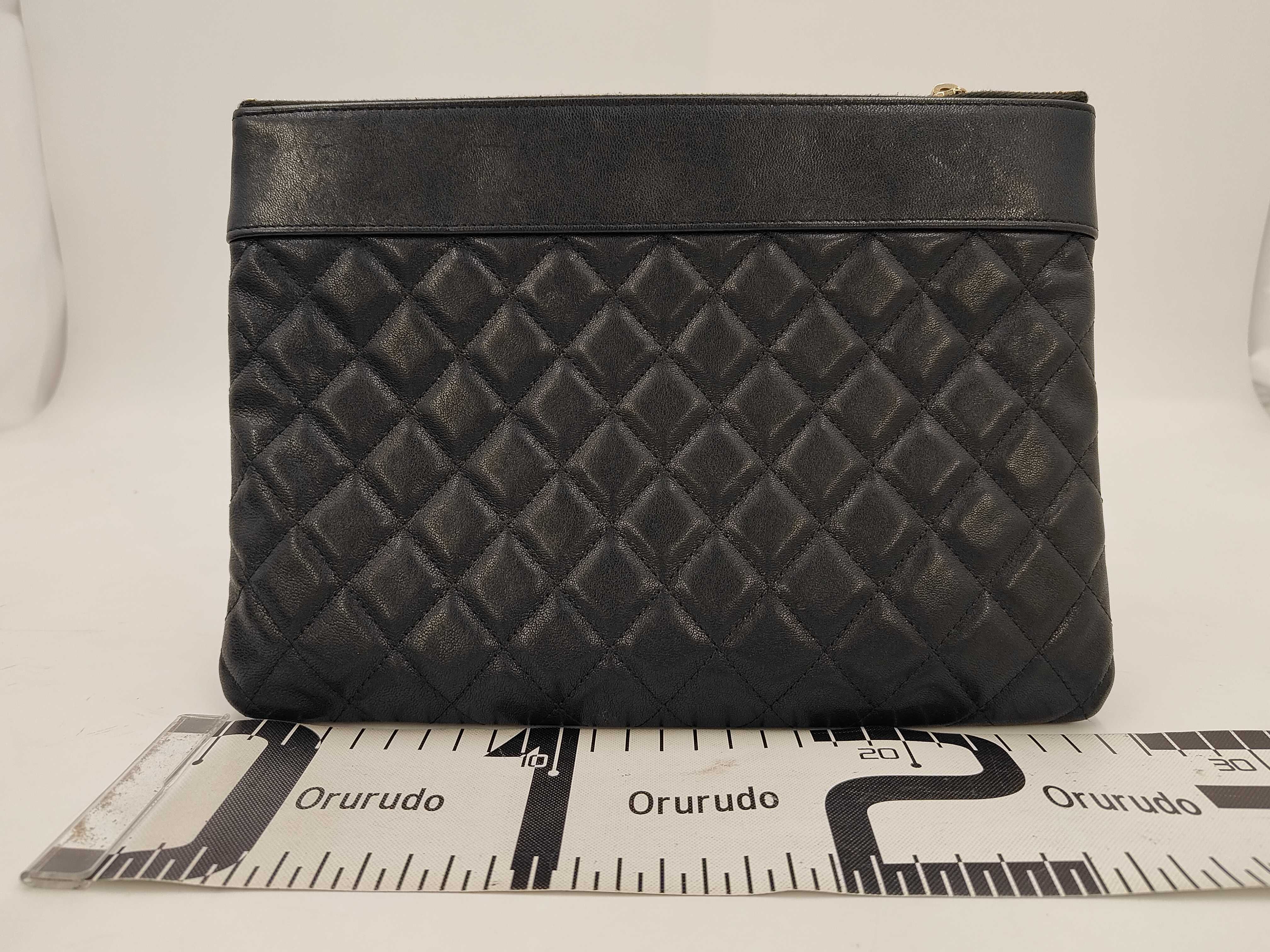 Matelassé Lambskin Second Bag with Seal Card — view 2