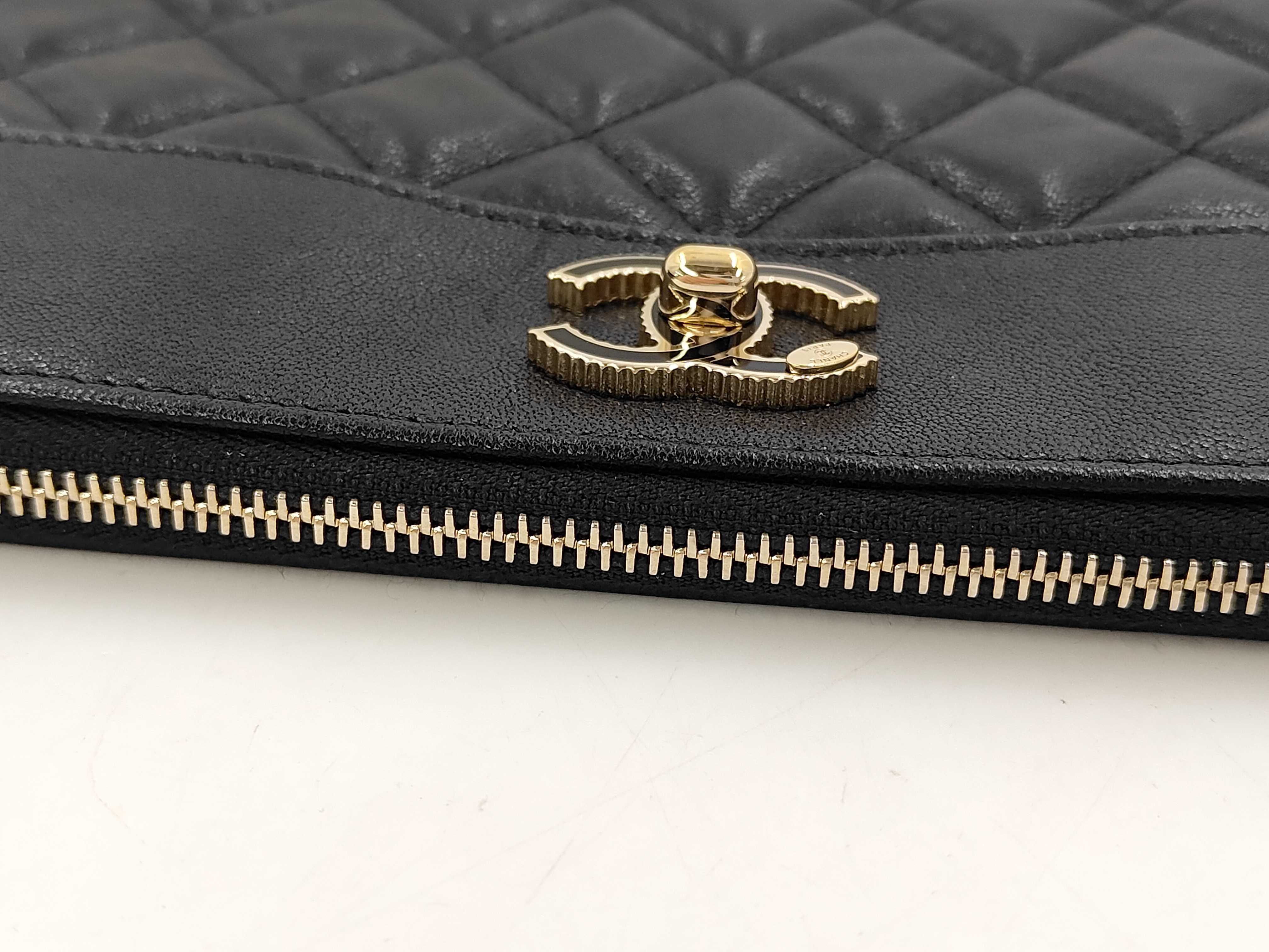 Matelassé Lambskin Second Bag with Seal Card — view 4