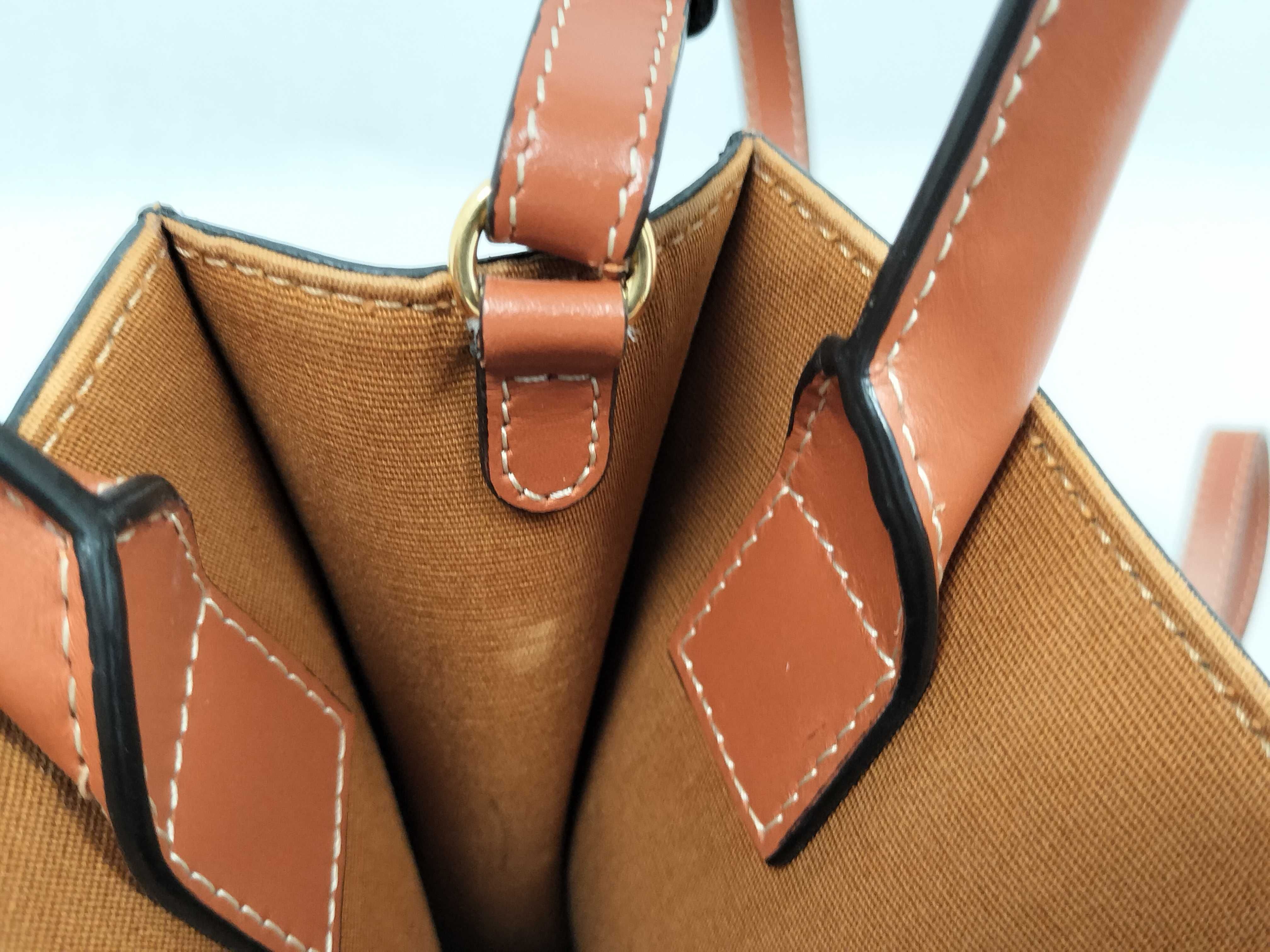 Triomphe Mini Vertical Tote Bag — view 8