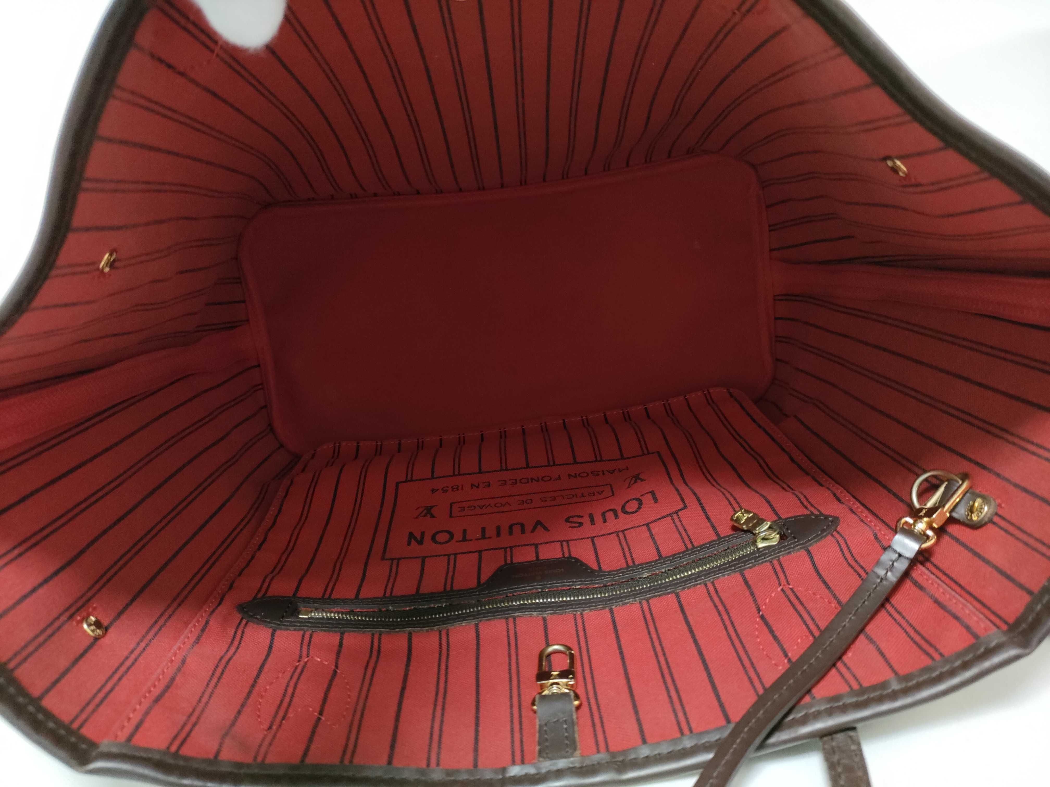 Damier Neverfull MM N51105 Tote Bag — view 9
