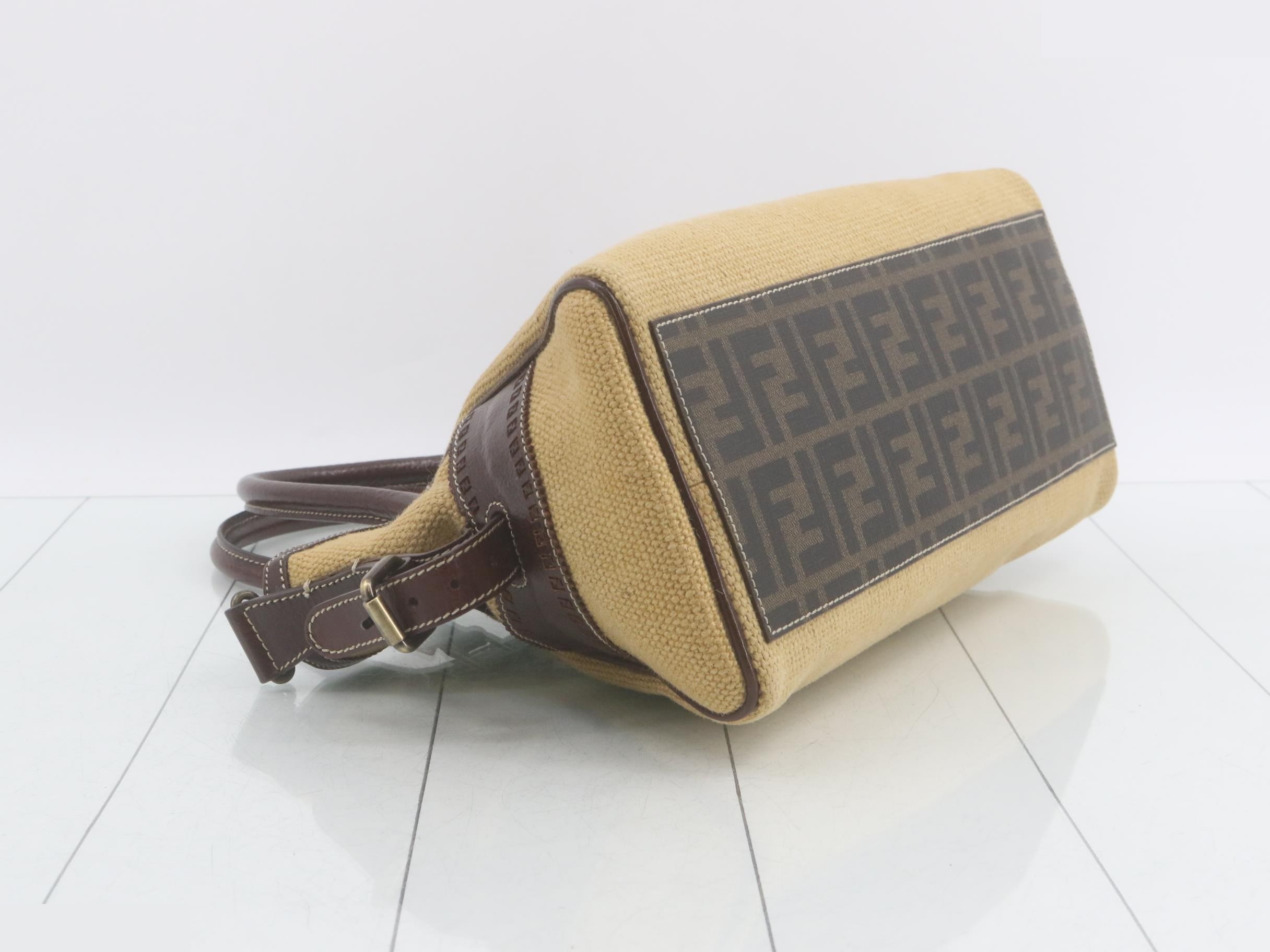 Etnico handbag, raffia, beige/brown — view 5