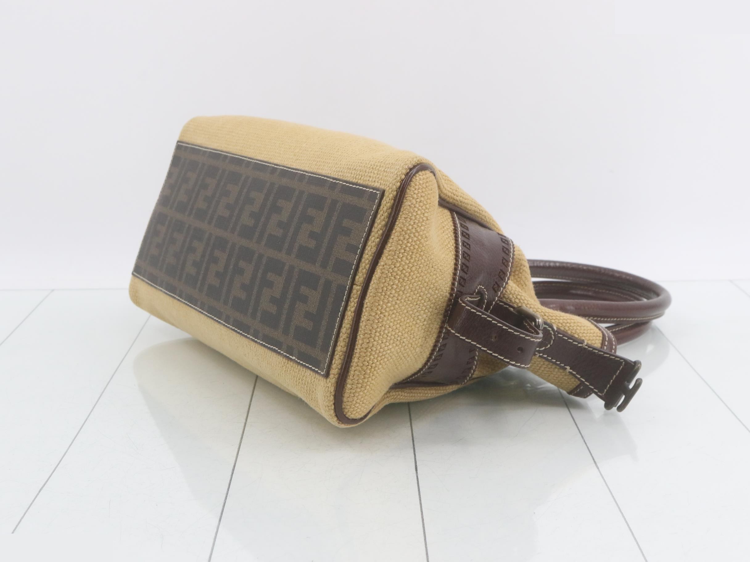 Etnico handbag, raffia, beige/brown — view 6