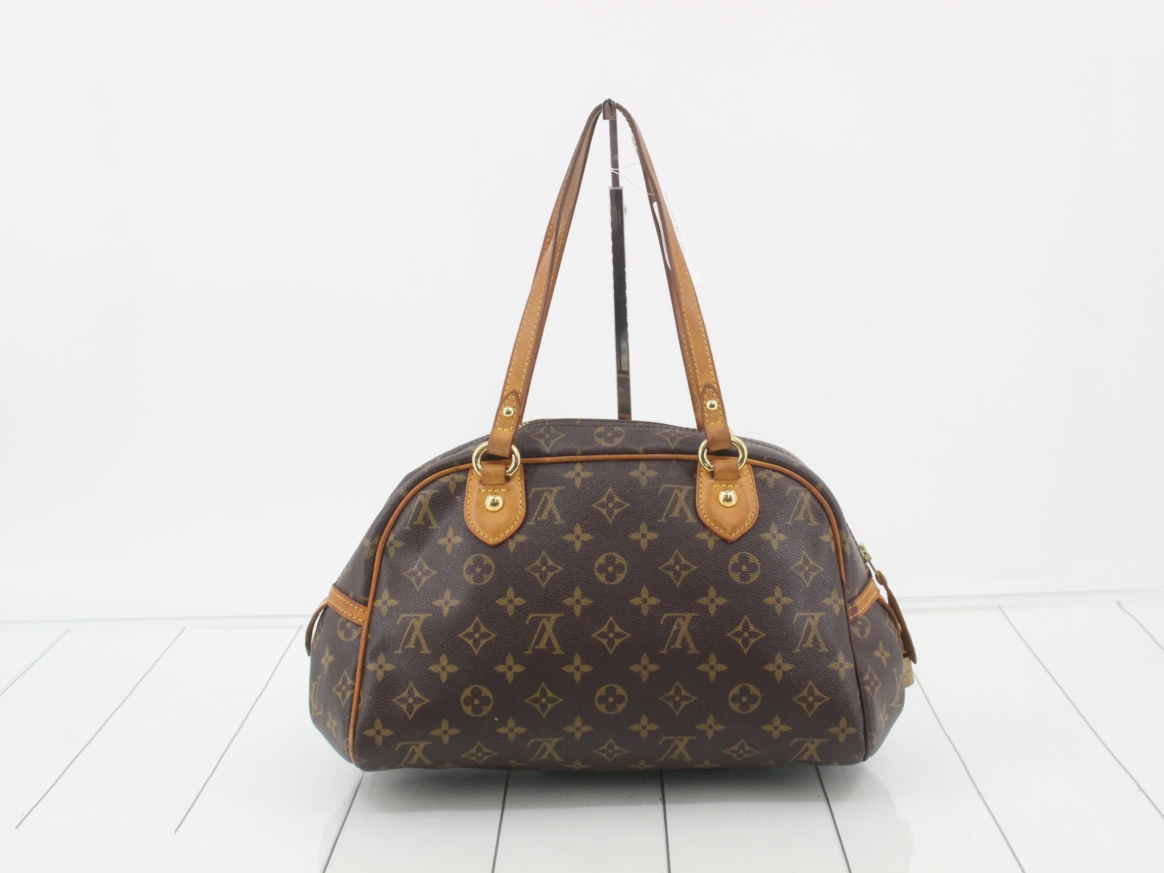 monogram handbag — view 2