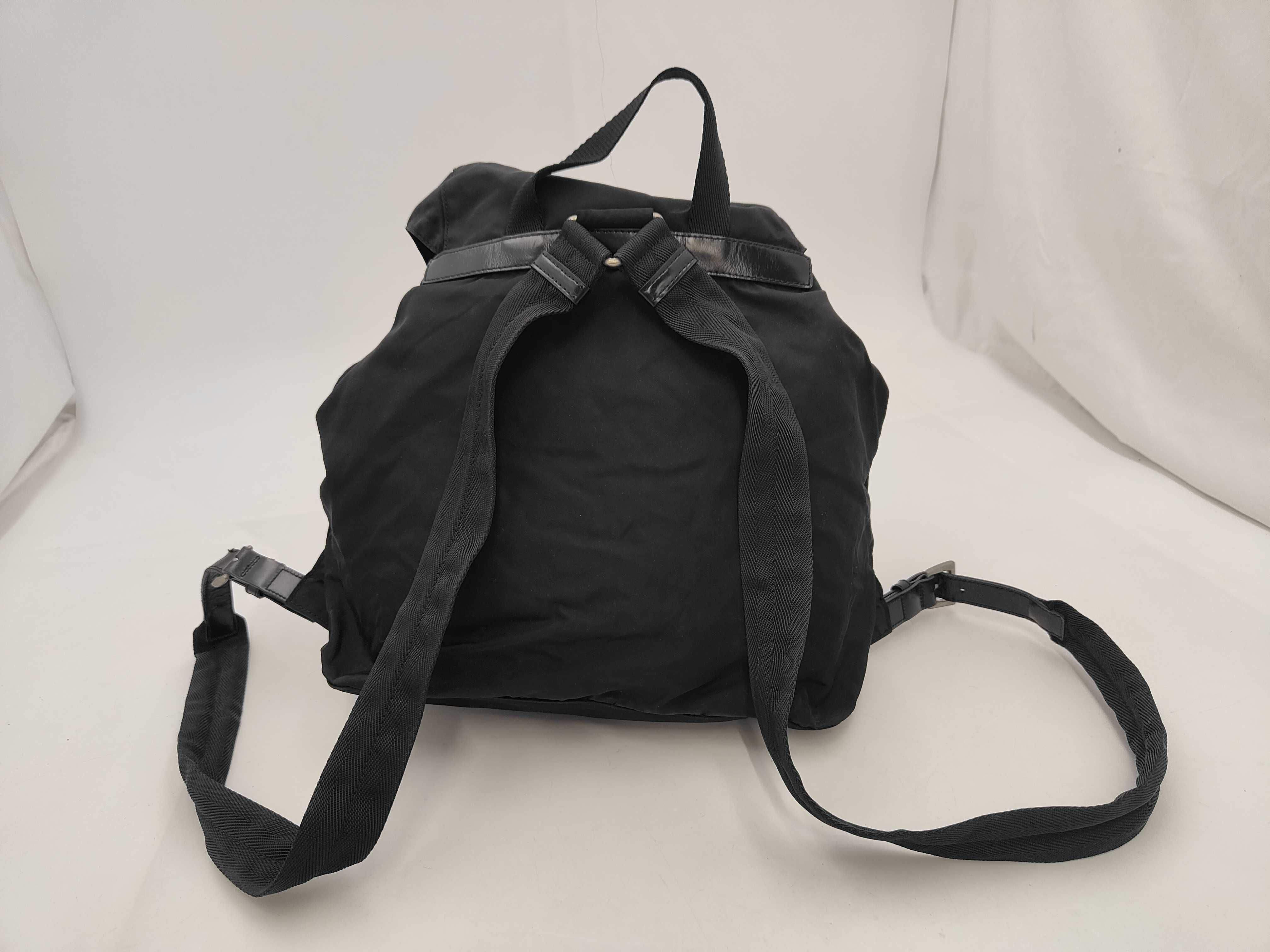 Nylon Backpack, Black Rucksack — view 5