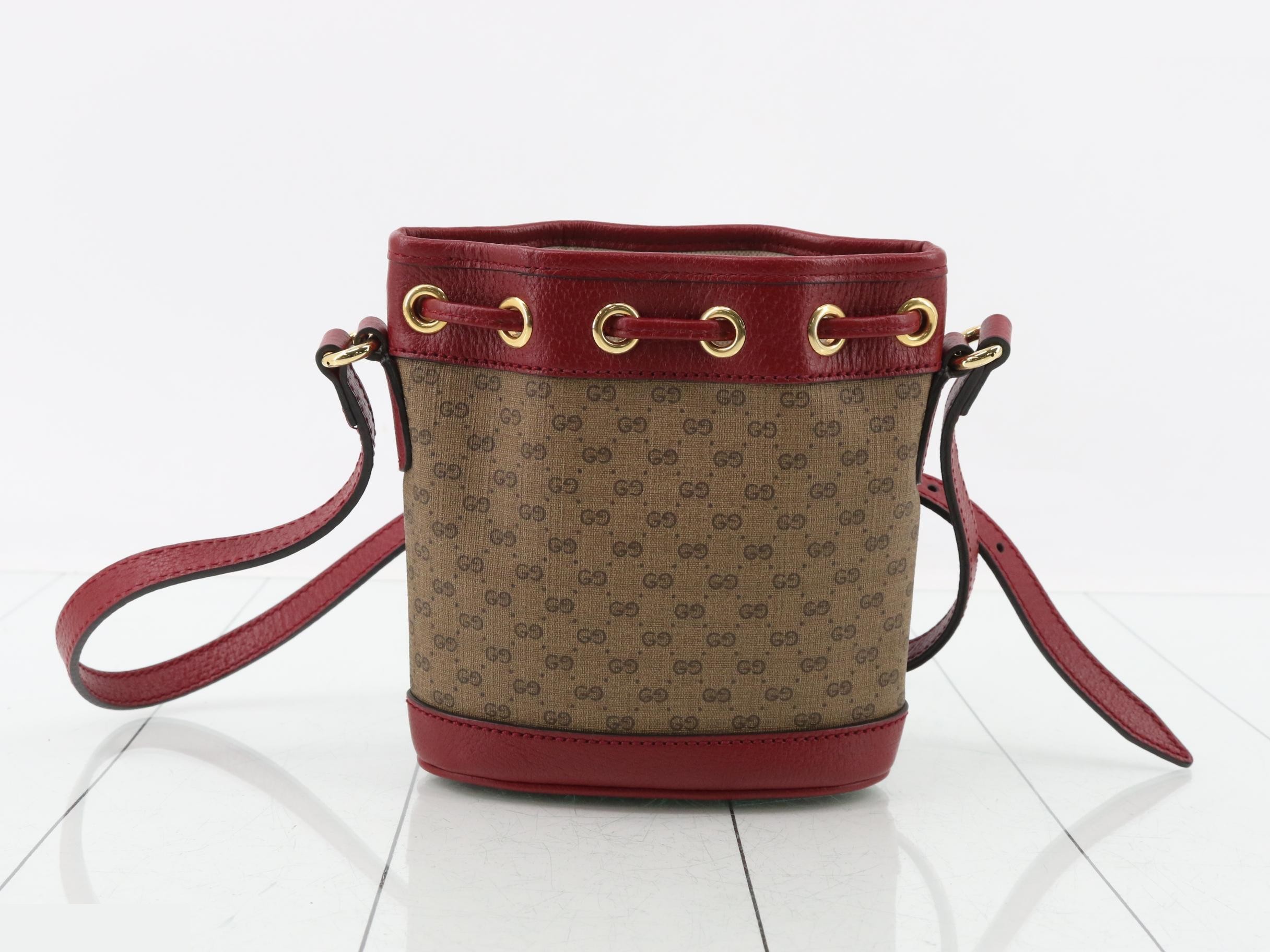 Micro GG Supreme x Doraemon Collaboration Drawstring Shoulder Bag — view 2