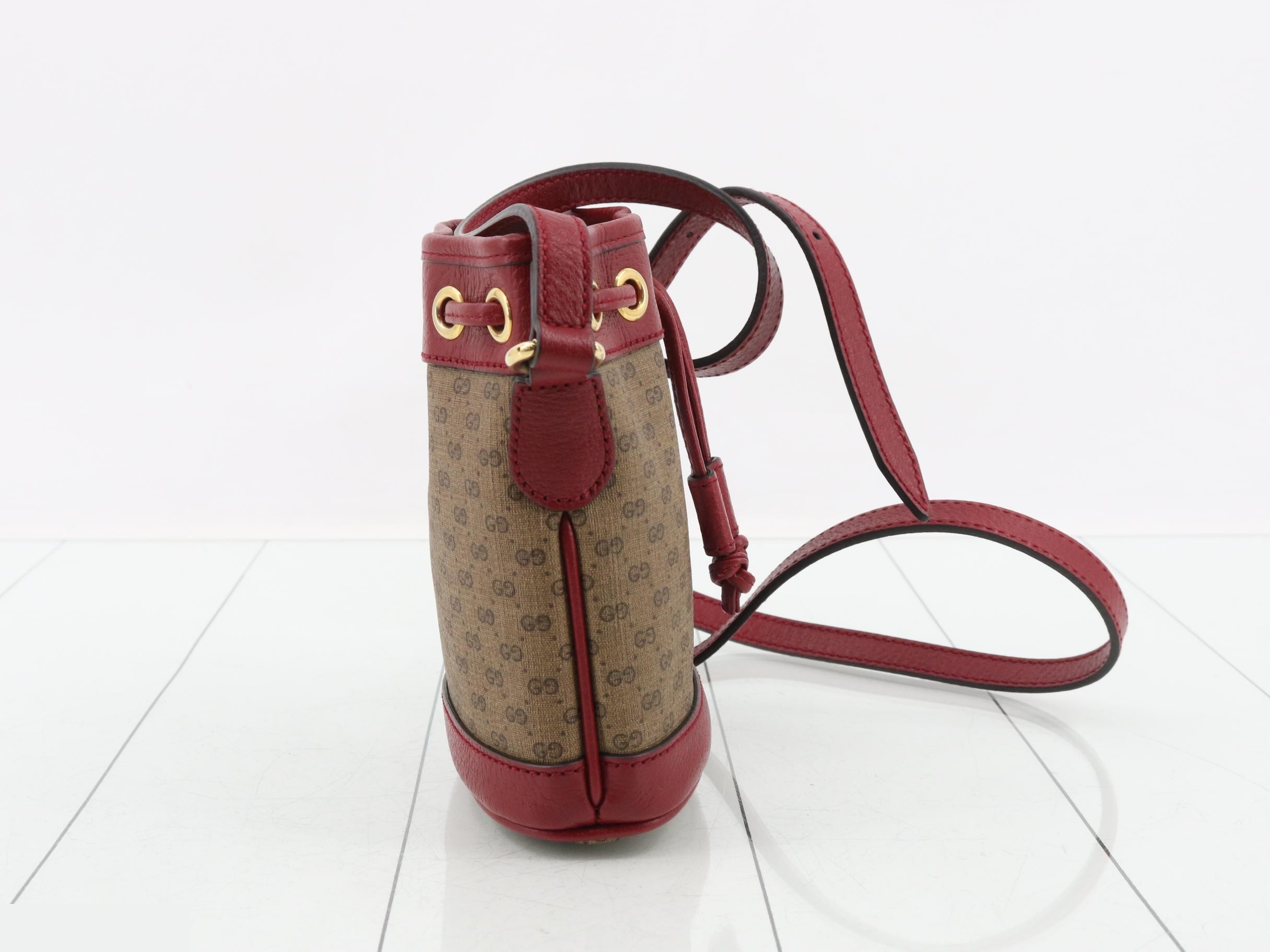 Micro GG Supreme x Doraemon Collaboration Drawstring Shoulder Bag — view 4