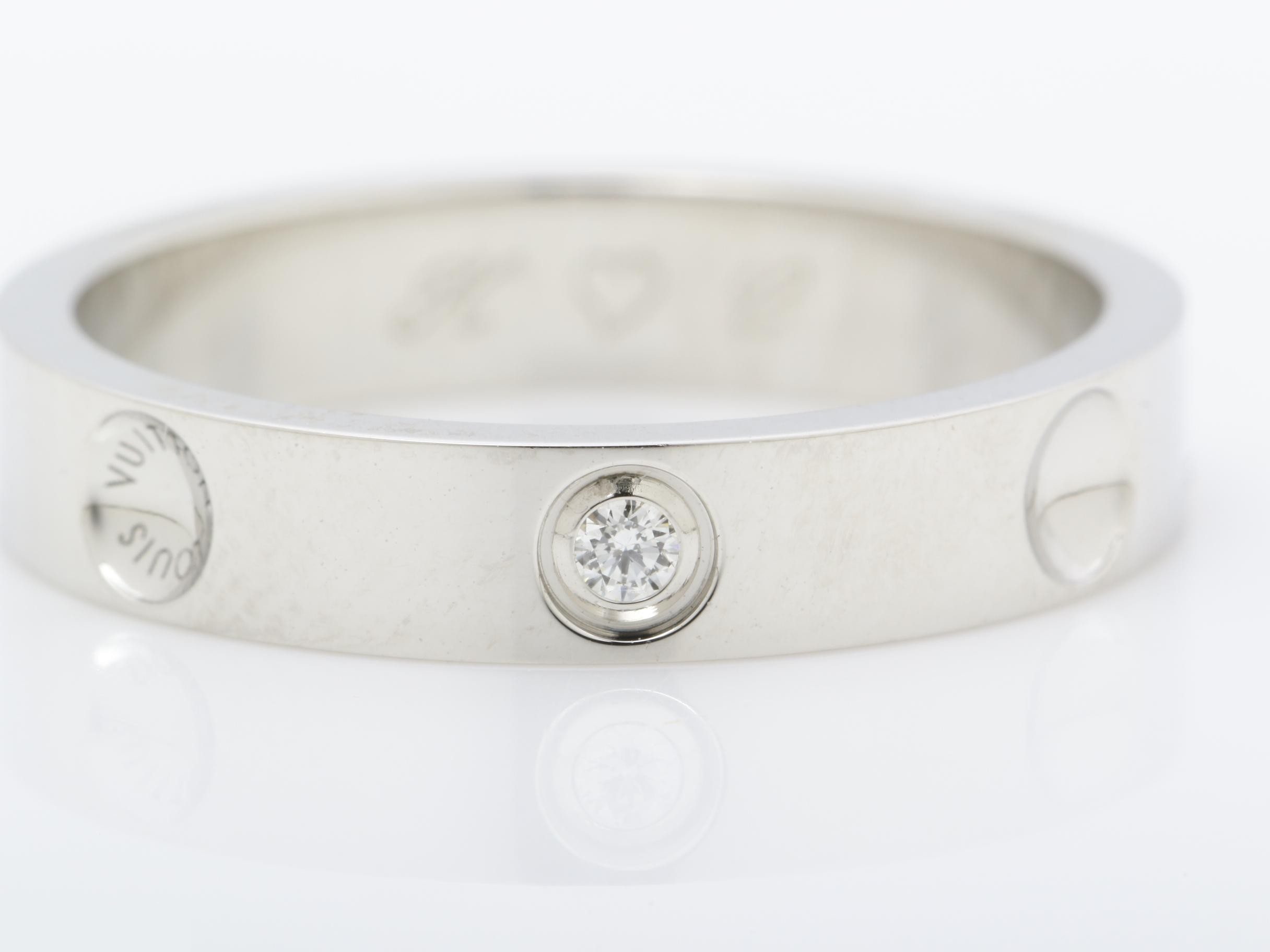 Ring 46053 Pt950 5g #51 Diamond — view 2