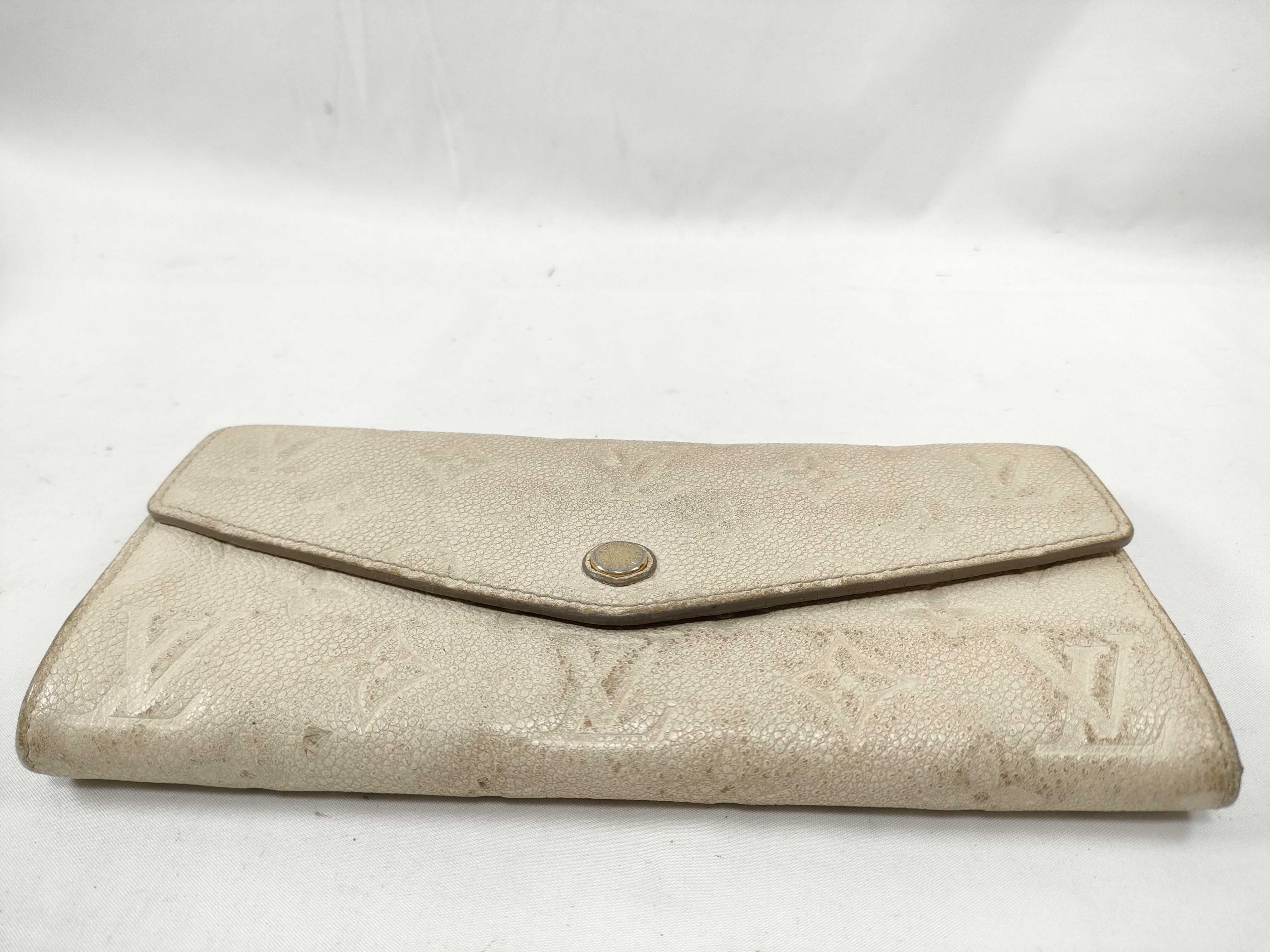Monogram Empreinte LV Long Wallet — view 3