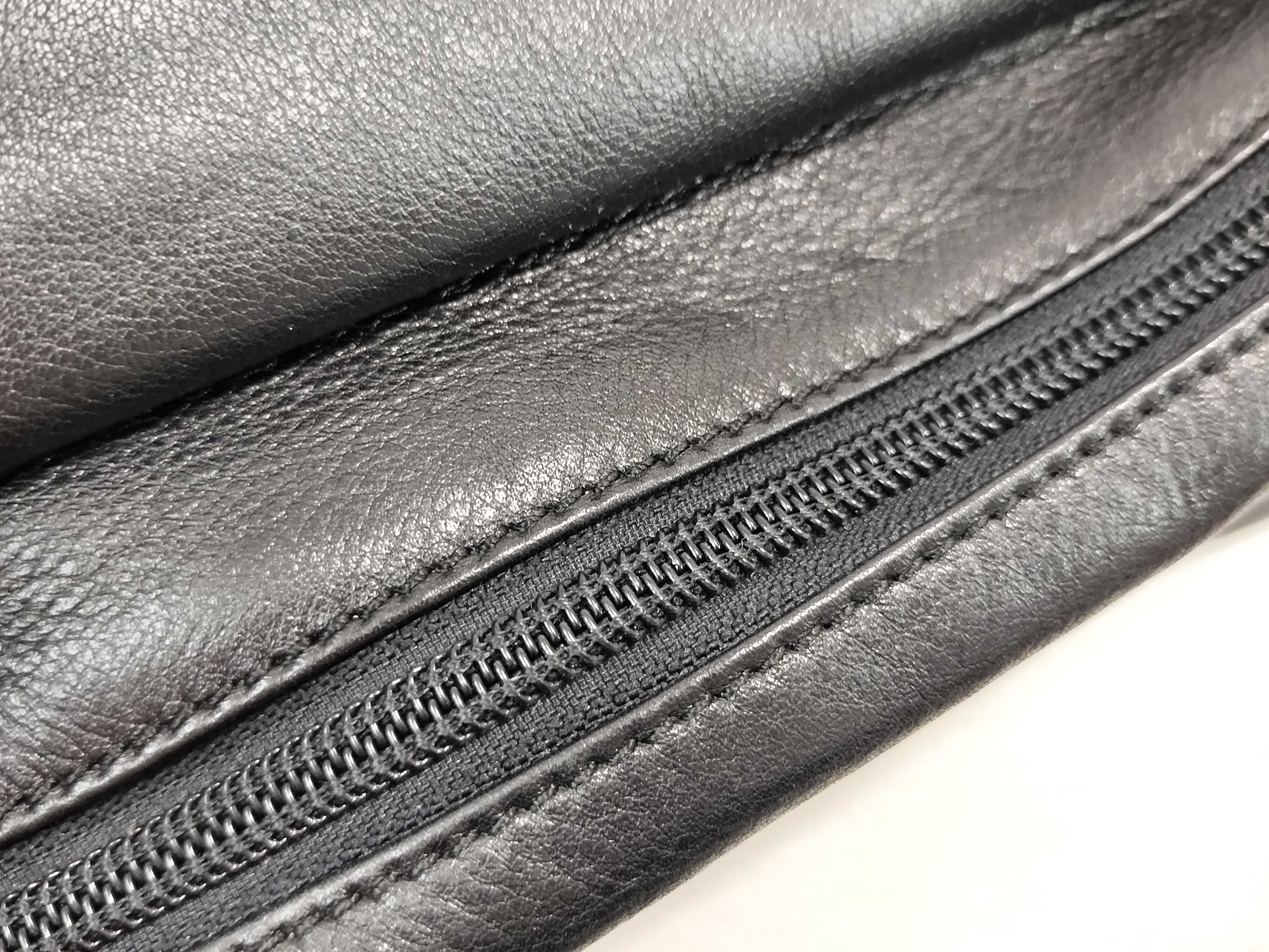 Leather Large Shoulder Bag Black Shoulder Bag — view 6