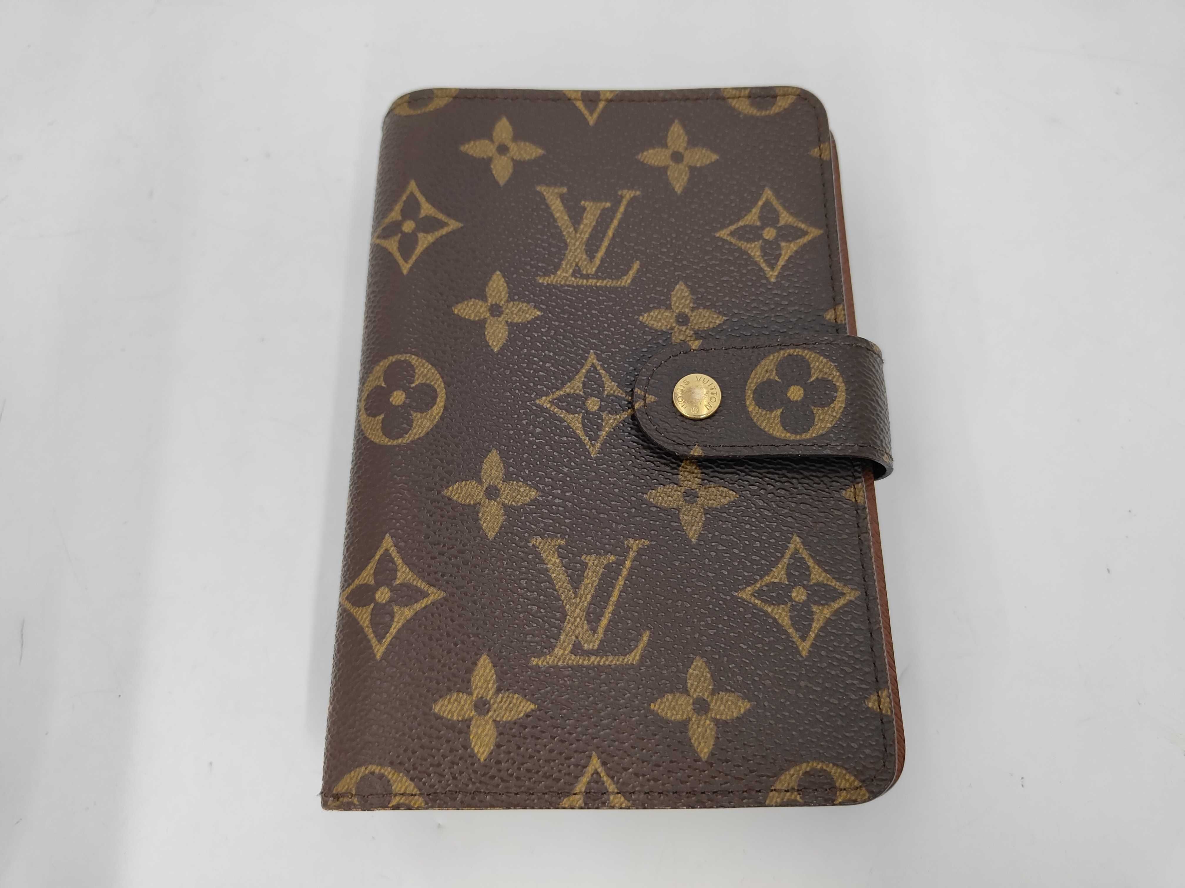 M61207 Monogram Porte Papier Zip Wallet with Box and Dust Bag