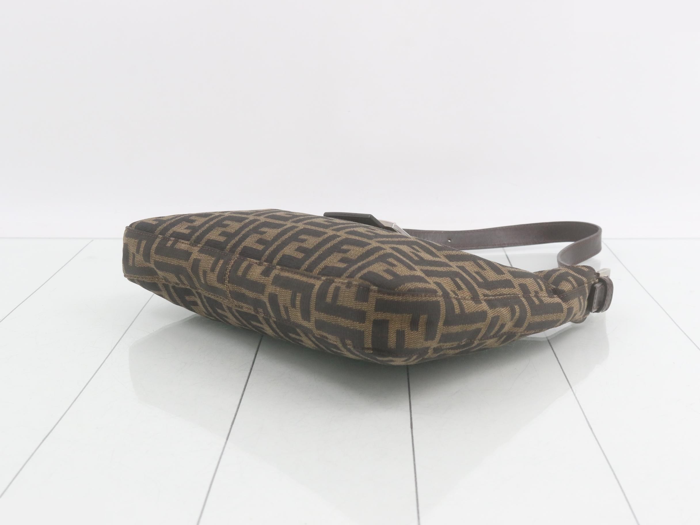 ZUCCA Mamma Bucket Brown Canvas — view 6