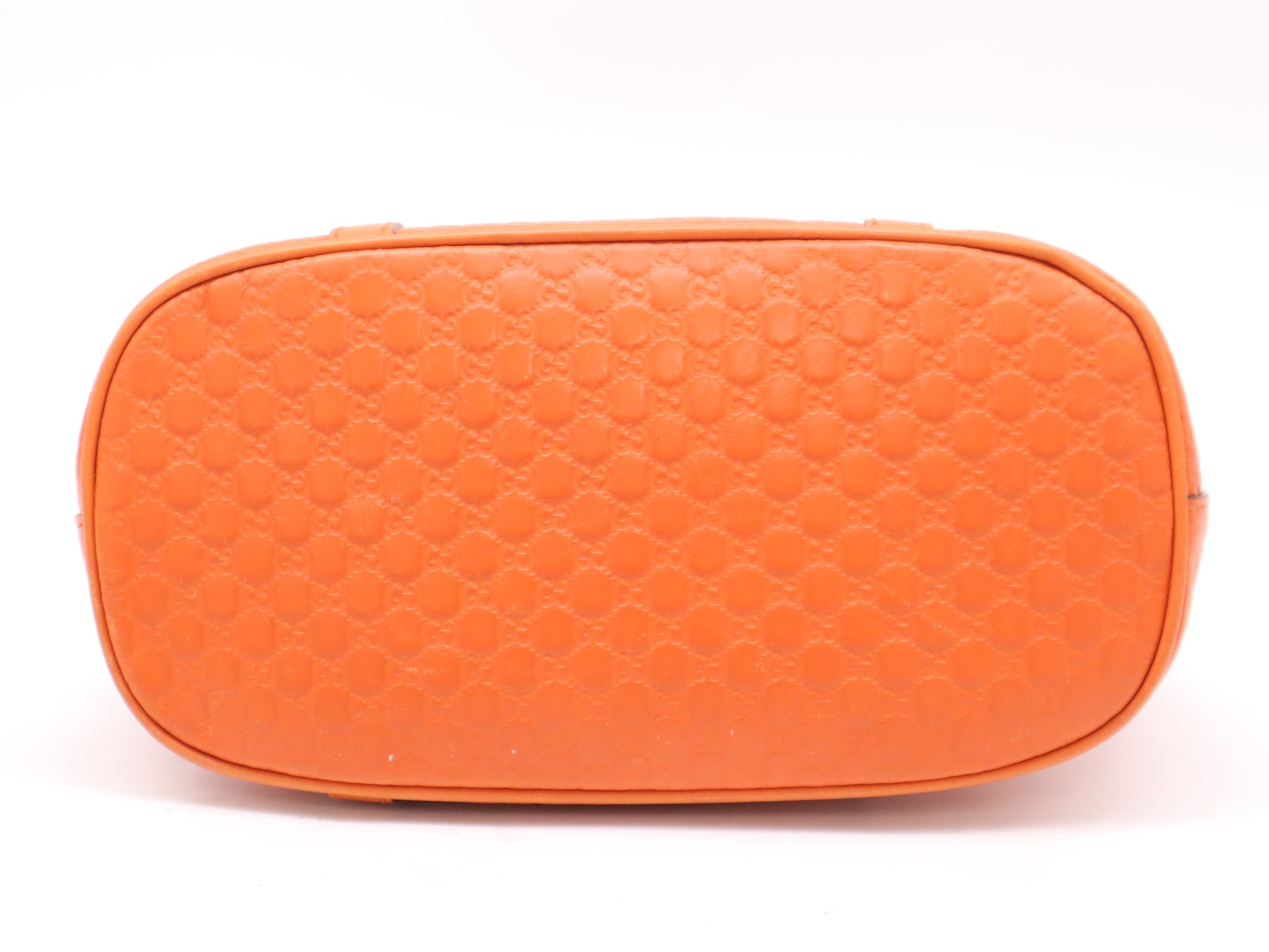 Handbag orange with shoulder strap — view 4