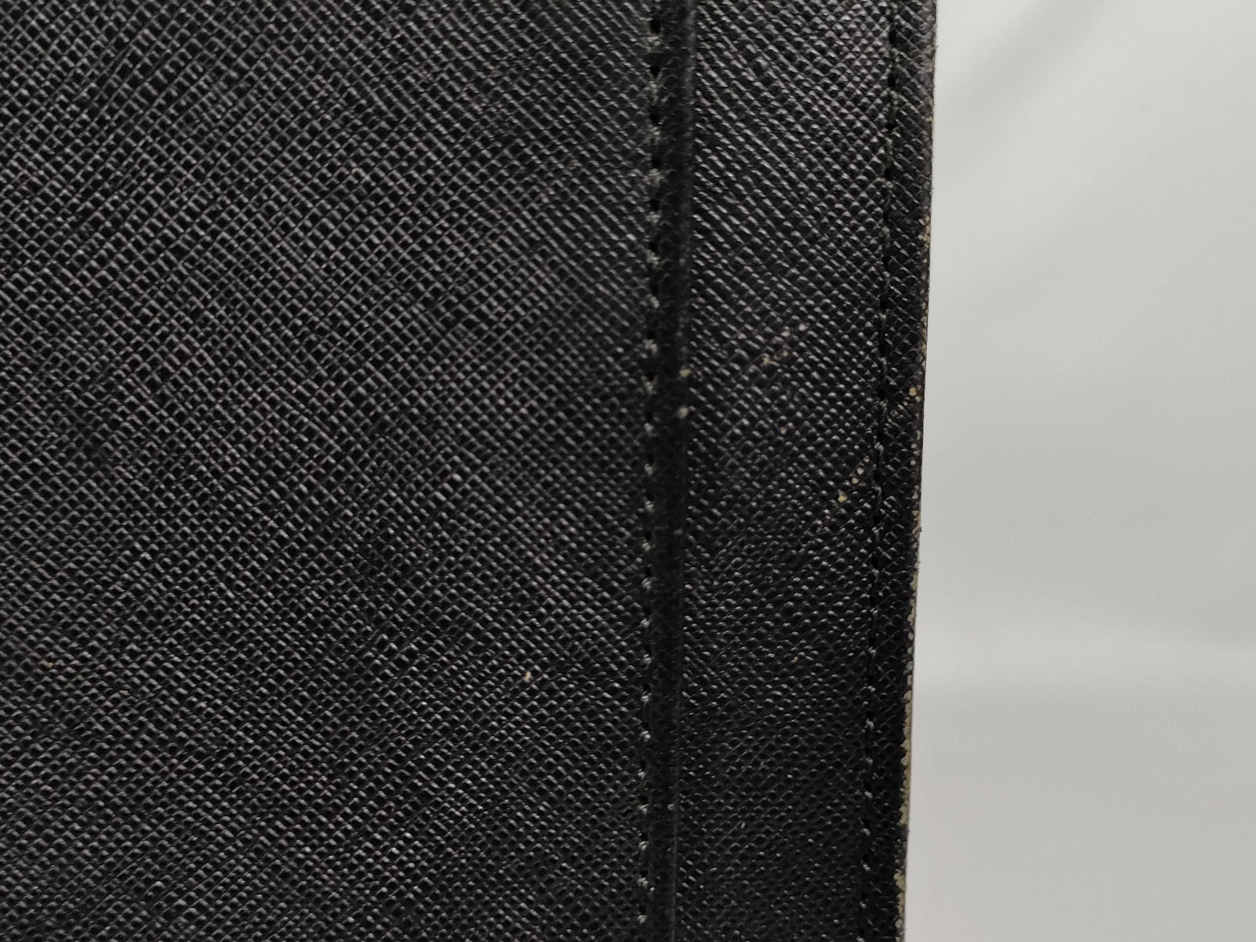 Leather Business Bag, Black — view 10