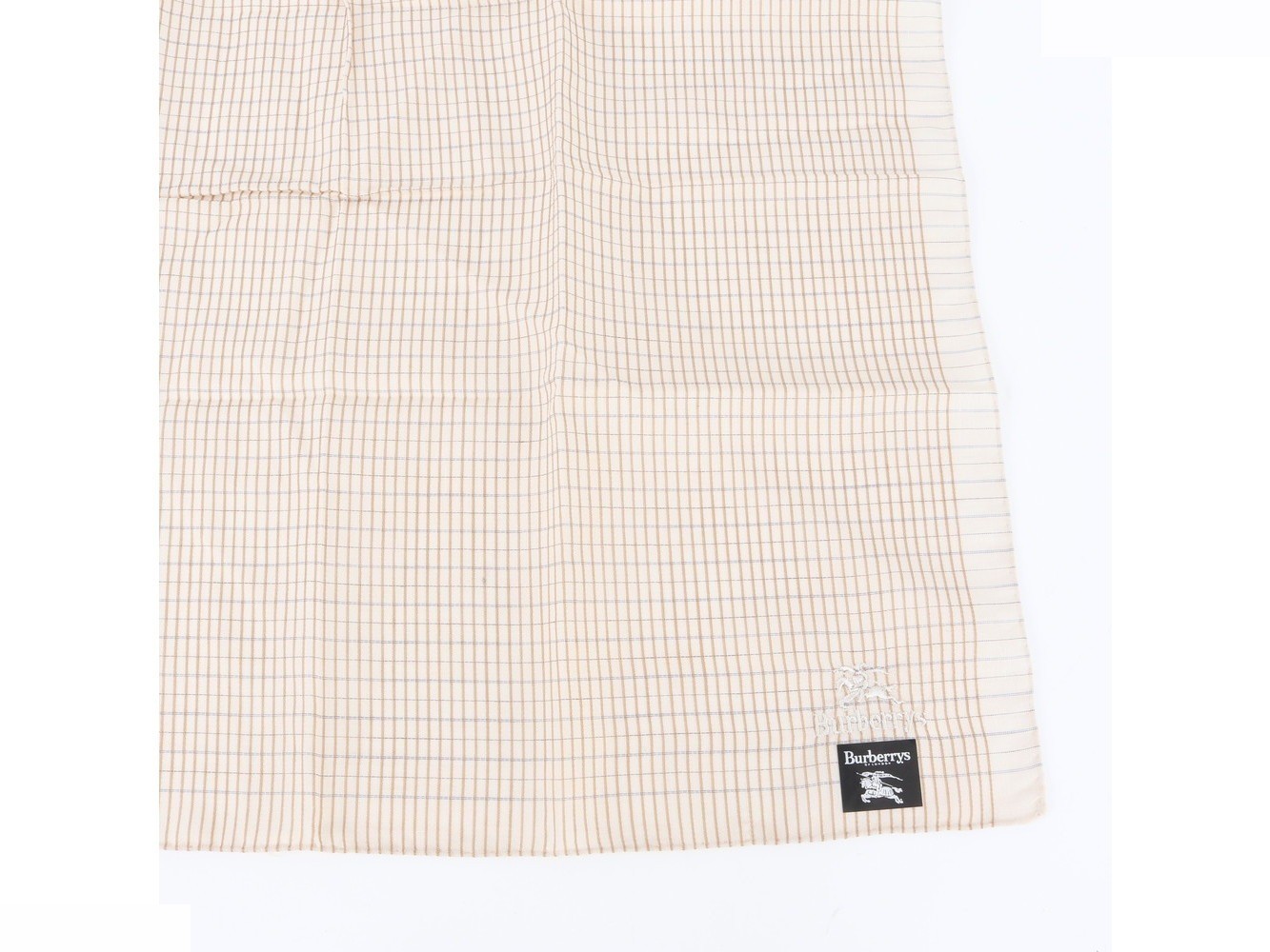 Handkerchief with tag, horse logo — view 5