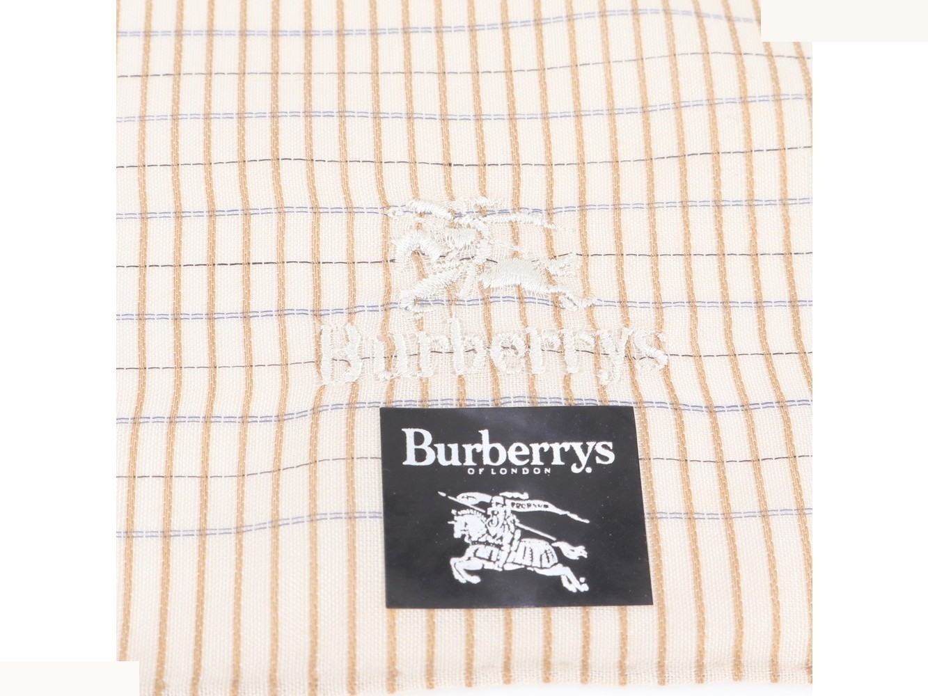 Handkerchief with tag, horse logo — view 6