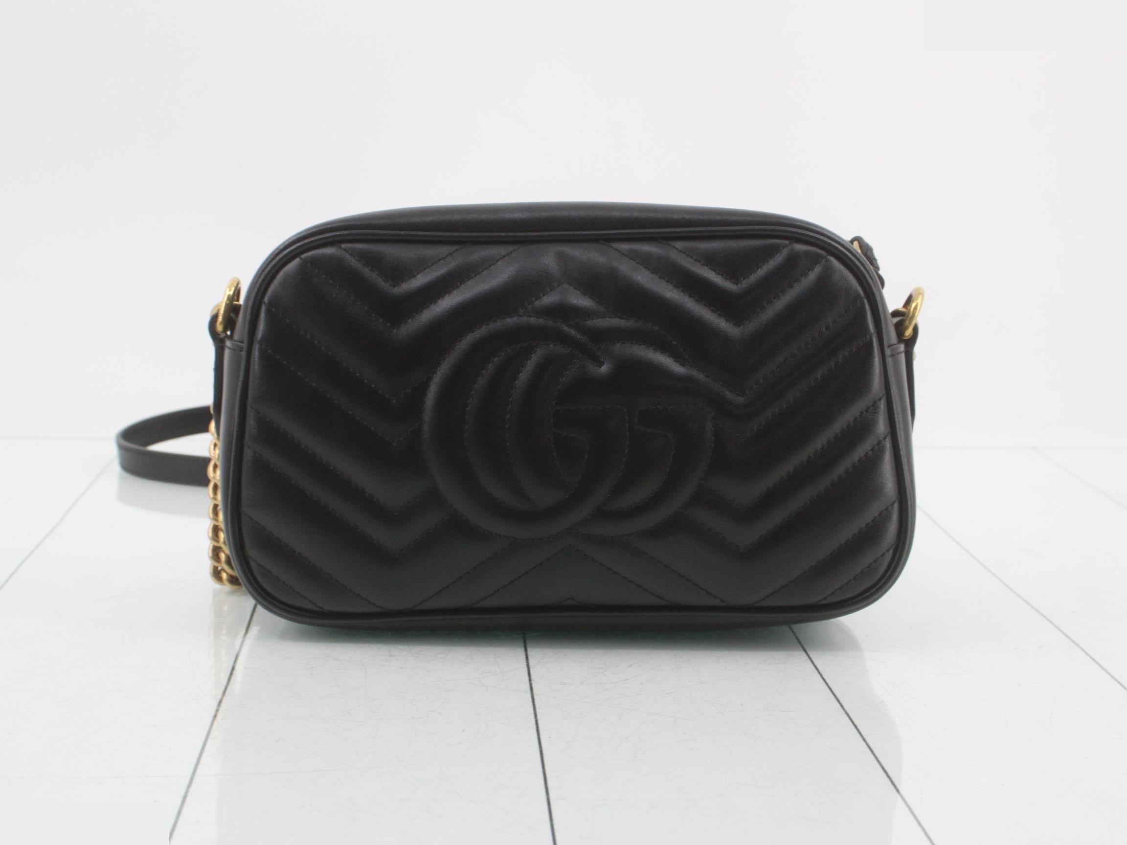 GG Marmont Quilted Shoulder Bag — view 2