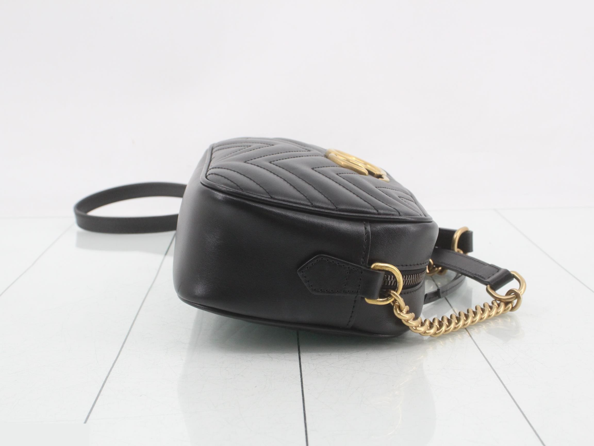 GG Marmont Quilted Shoulder Bag — view 3