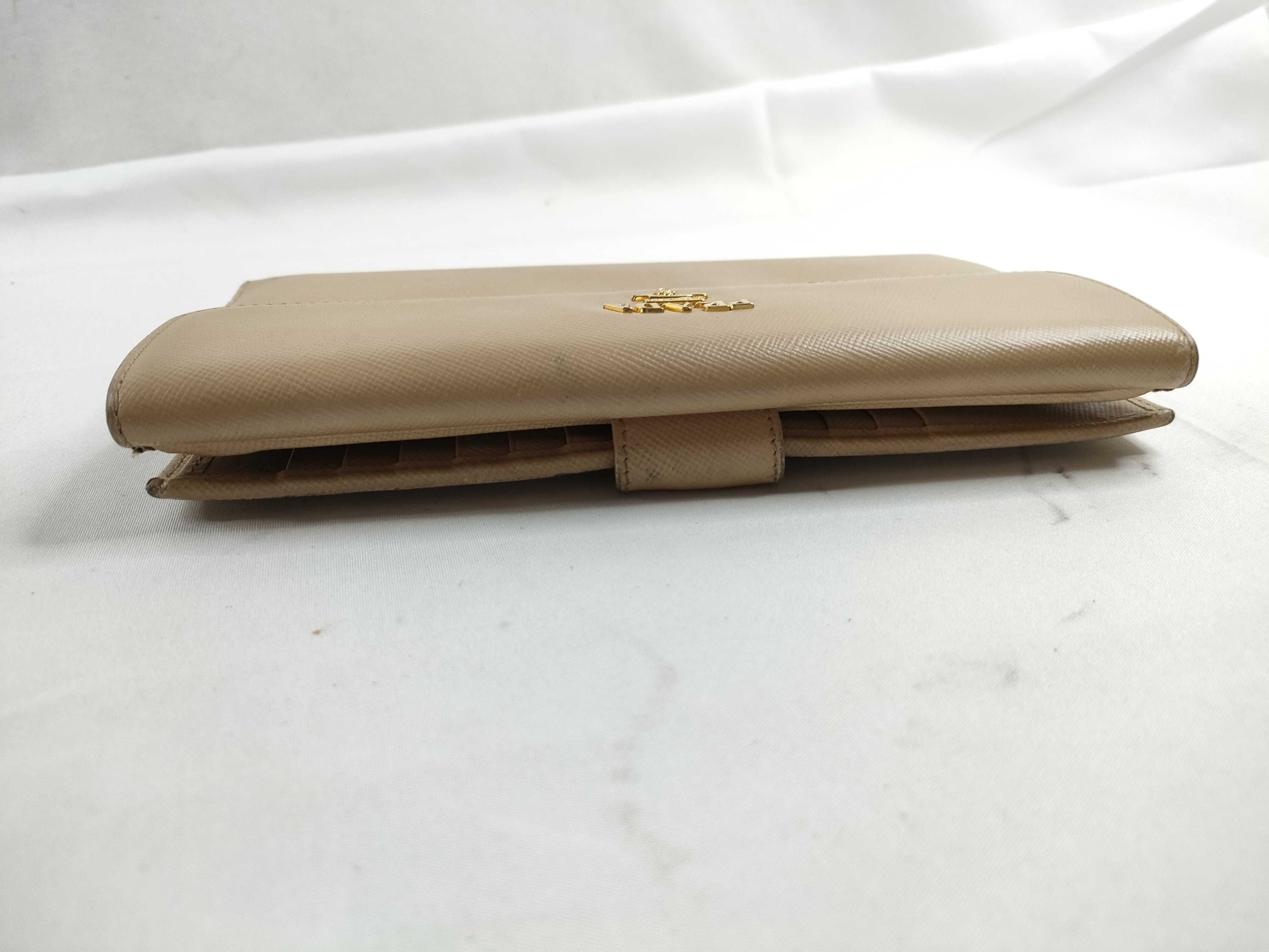 bi-fold long wallet, light beige. — view 6
