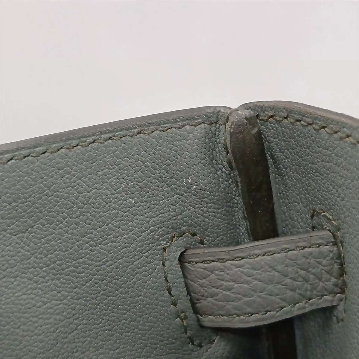 [Individually packaged] Hermes Birkin 30 Letournée Togo Vert Amande Gold Hardware U: 2022 — view 13