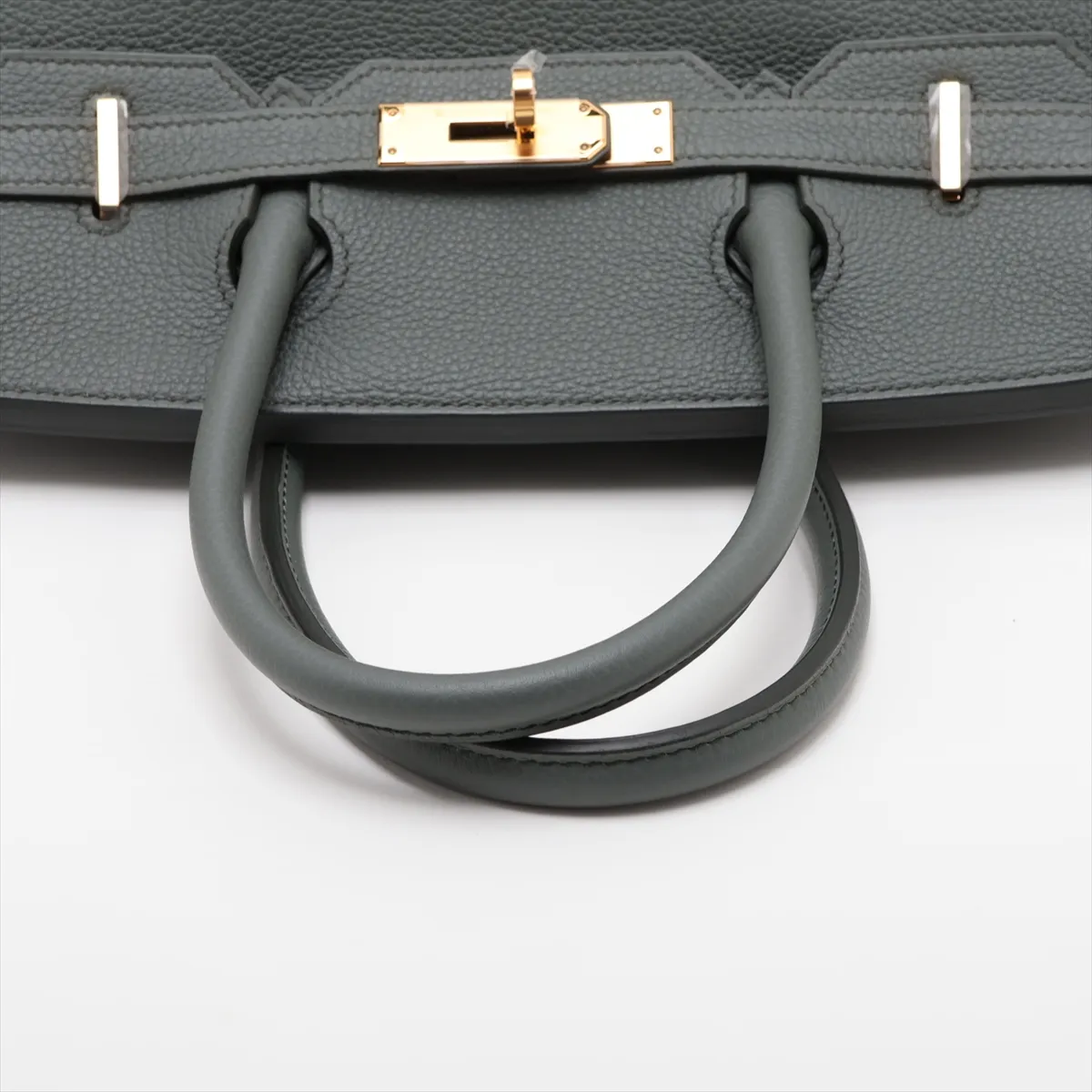 [Individually packaged] Hermes Birkin 30 Letournée Togo Vert Amande Gold Hardware U: 2022 — view 5
