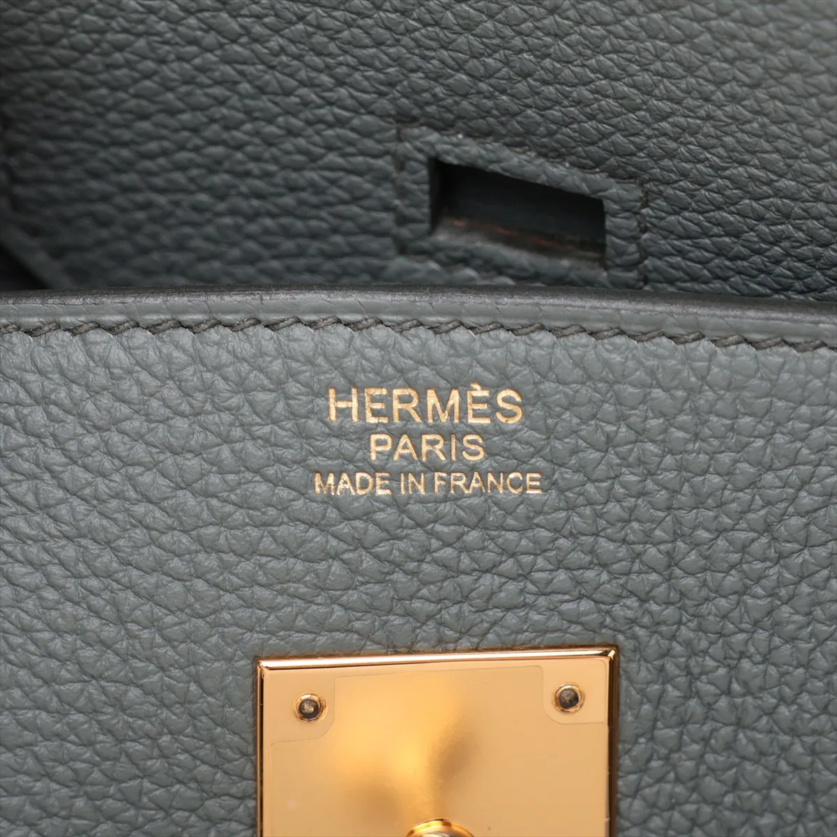 [Individually packaged] Hermes Birkin 30 Letournée Togo Vert Amande Gold Hardware U: 2022 — view 10