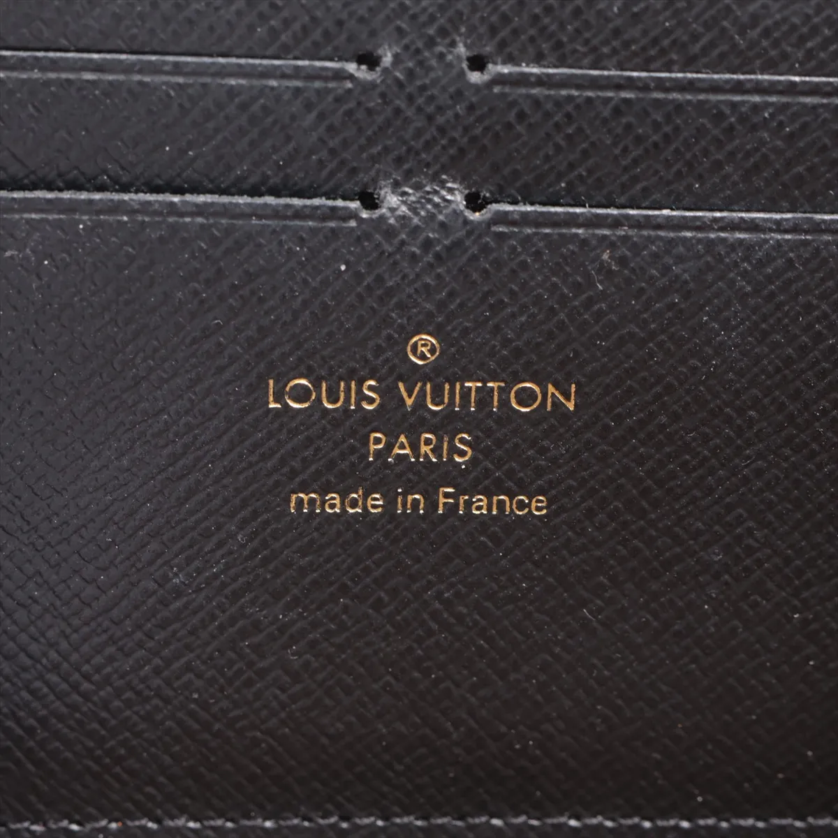 Monogram Reverse Portefeuille Clemence M82336 Brown Round Zip Wallet (RFID detected) — view 9