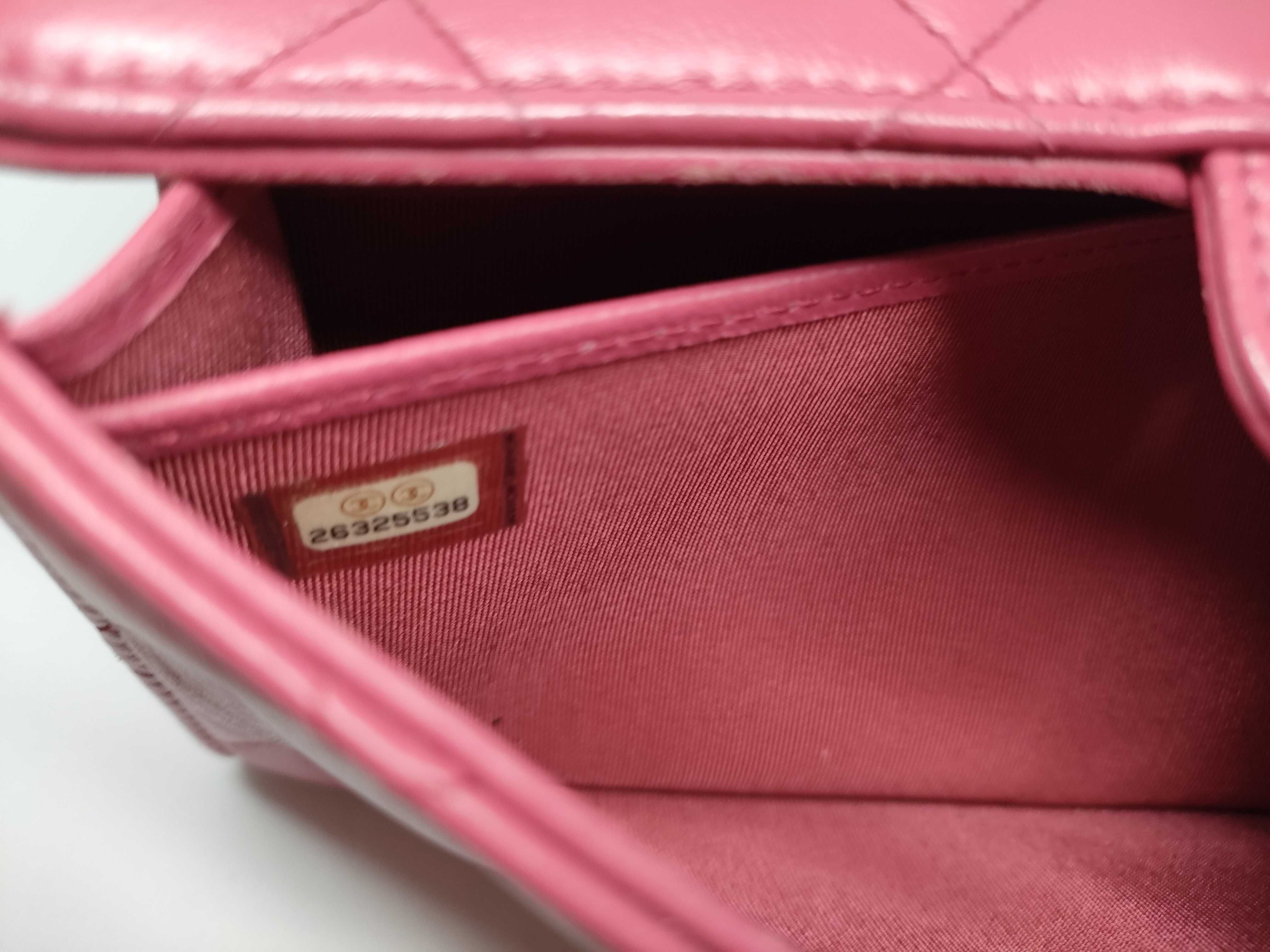 Lambskin Matelassé Long Wallet — view 12