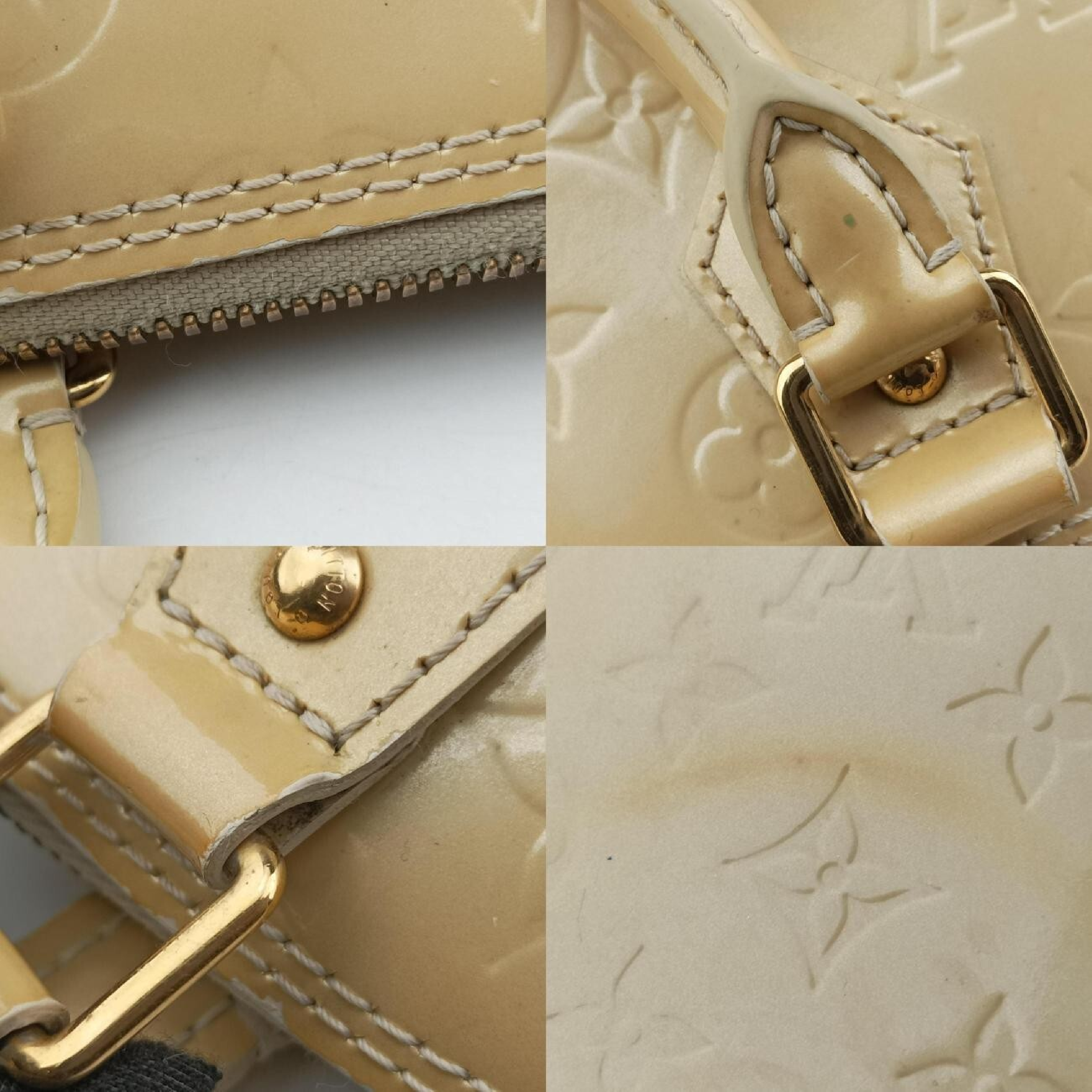 Alma PM Citrine Vernis M90101 FL1131 Handbag — view 9