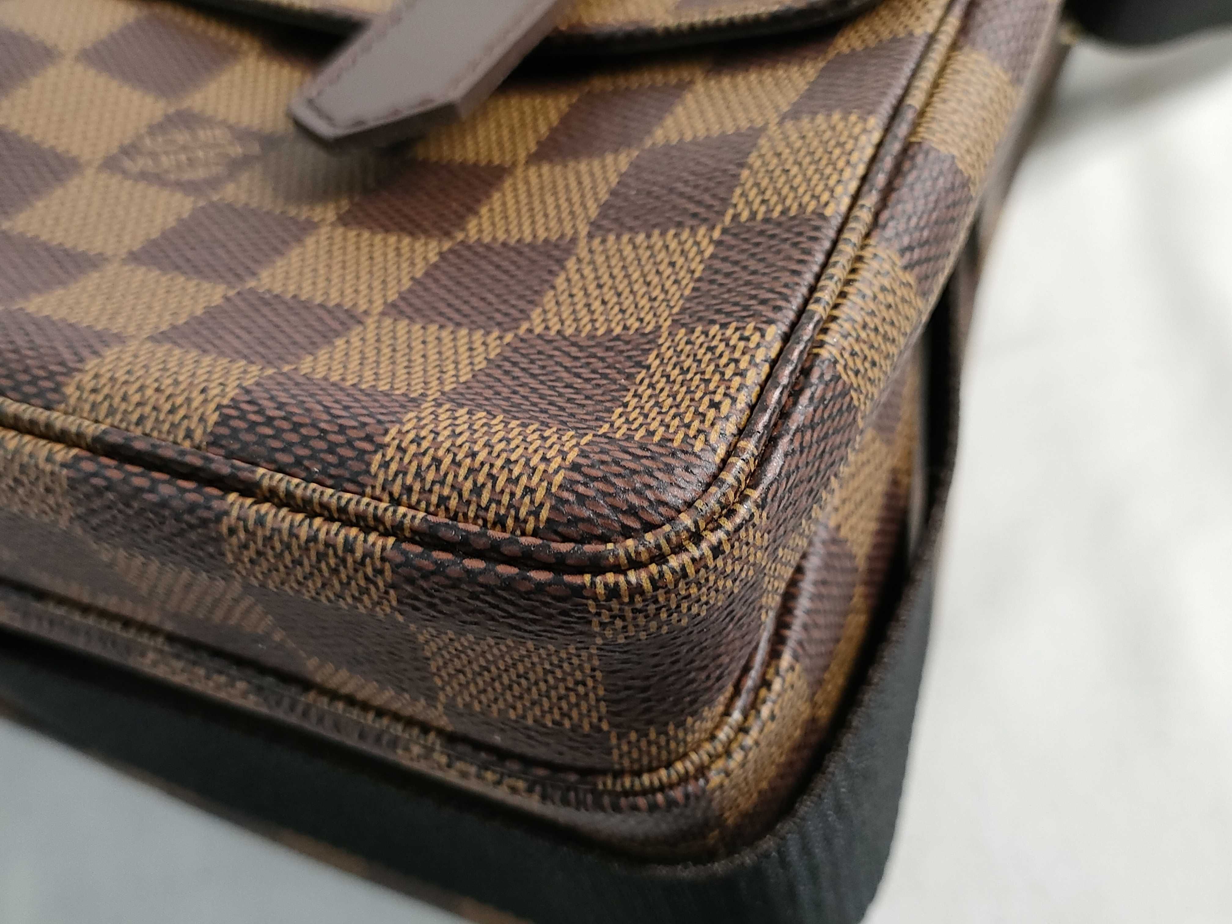 Damier Broadway N42270 TH0064 Brown Shoulder Bag — view 7