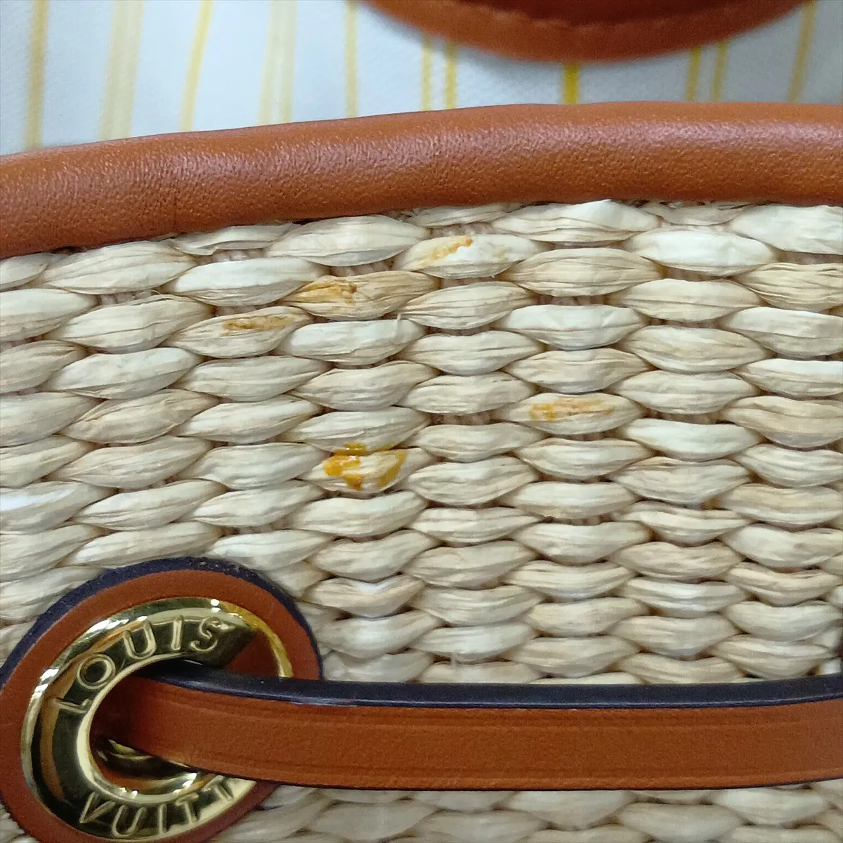 Monogram Raffia NeoNoe M57704 Brown (RFID detected) — view 14