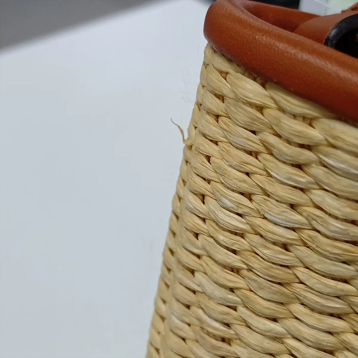 Monogram Raffia NeoNoe M57704 Brown (RFID detected) — view 15