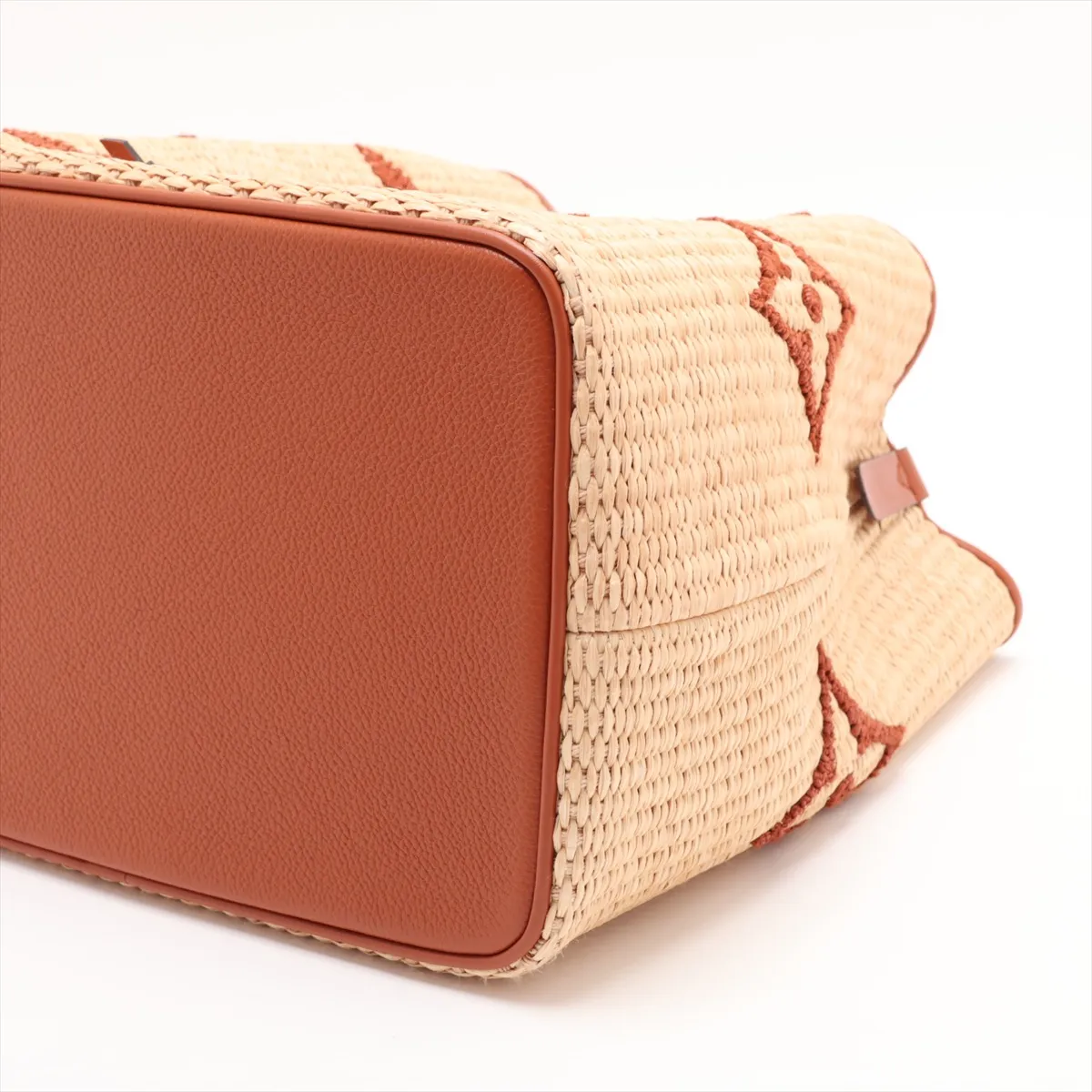 Monogram Raffia NeoNoe M57704 Brown (RFID detected) — view 3