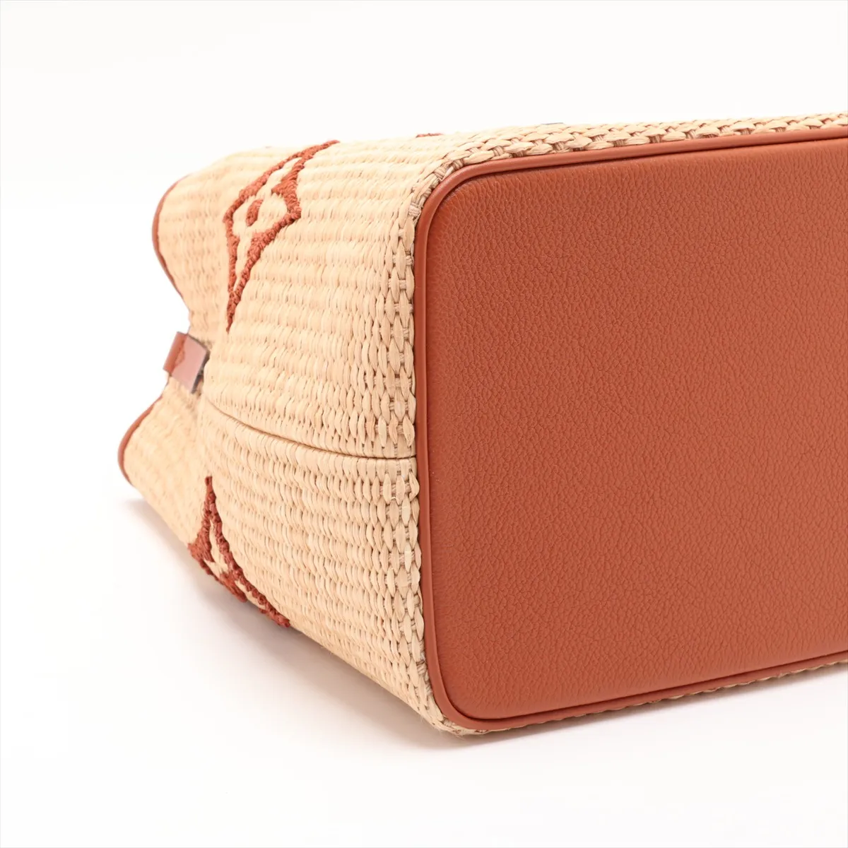 Monogram Raffia NeoNoe M57704 Brown (RFID detected) — view 4