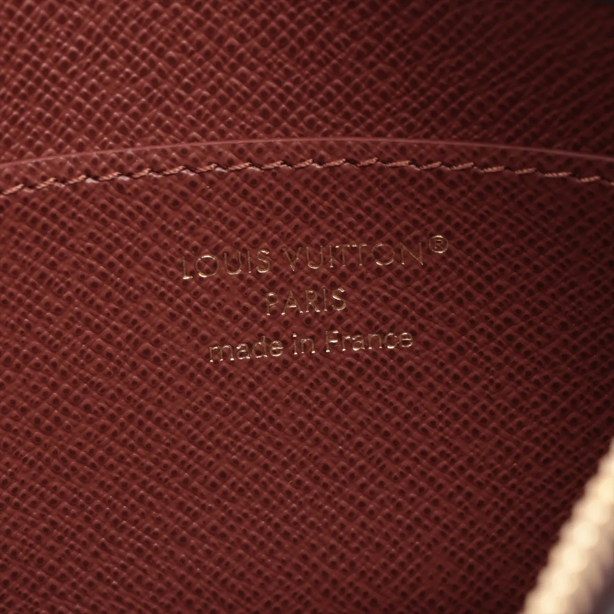 Monogram Pochette Clé M62650 MM4275 Brown Coin Case — view 5