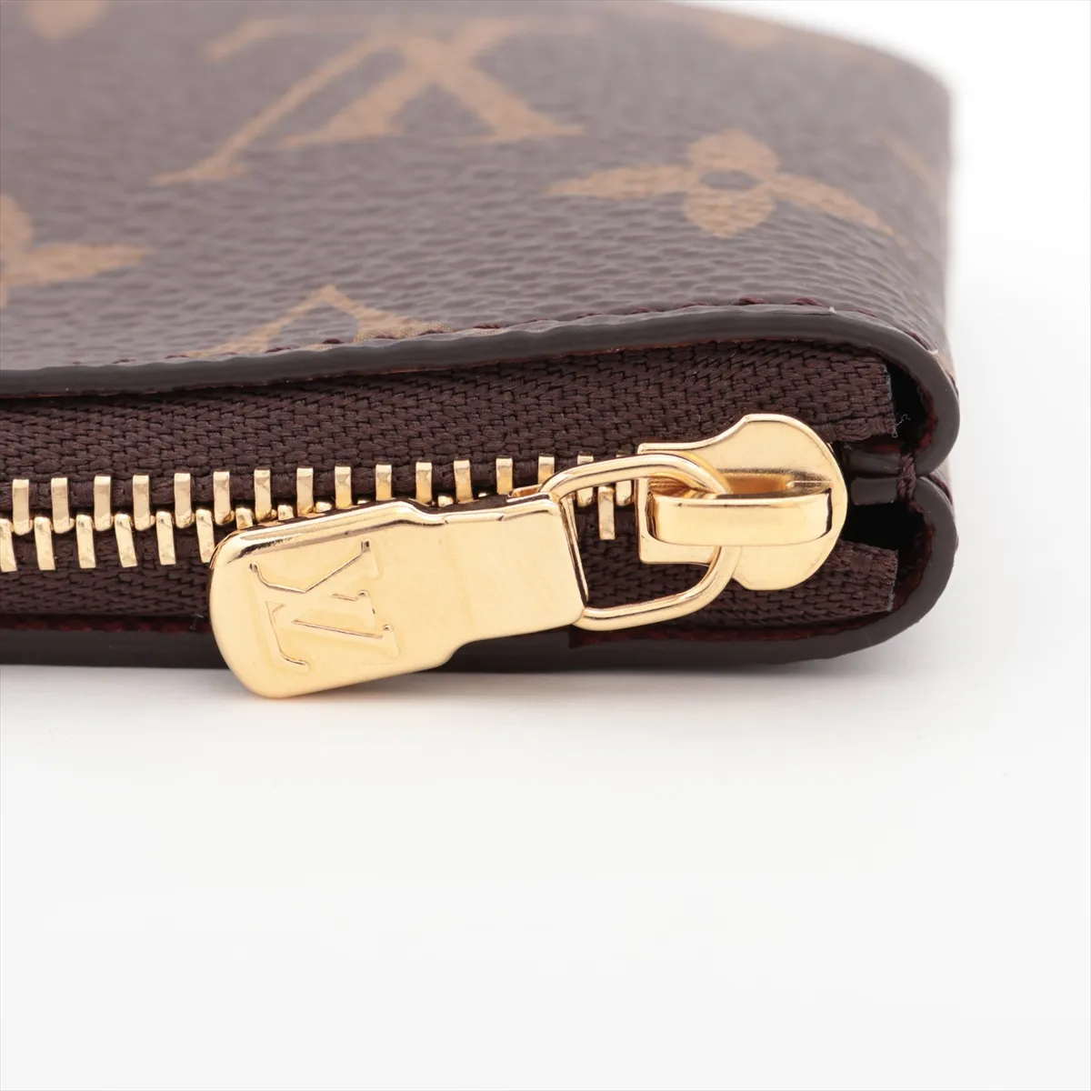 Monogram Pochette Clé M62650 MM4275 Brown Coin Case — view 7