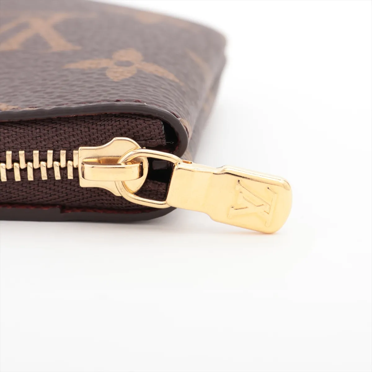 Monogram Pochette Clé M62650 MM4275 Brown Coin Case — view 8