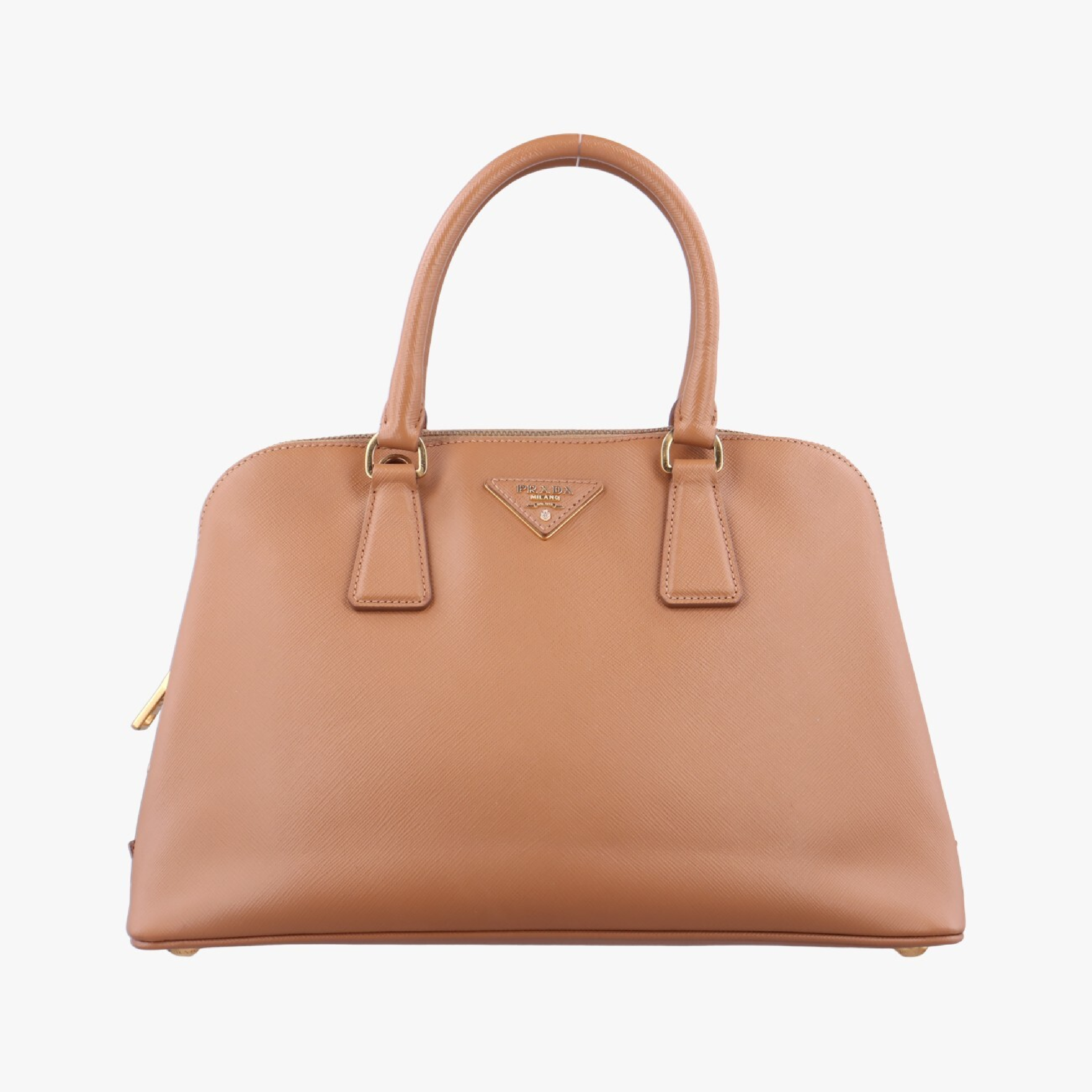 Promenade Brown Saffiano Patent BN2567 239/I 208 Handbag