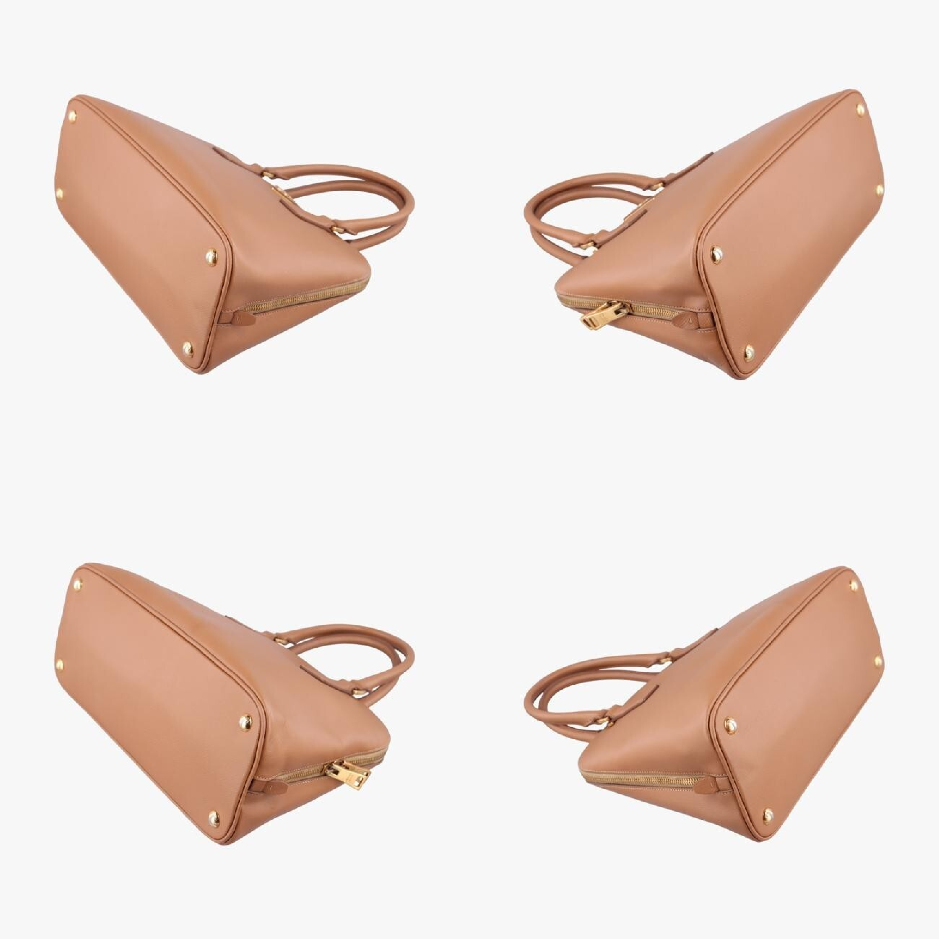 Promenade Brown Saffiano Patent BN2567 239/I 208 Handbag — view 4