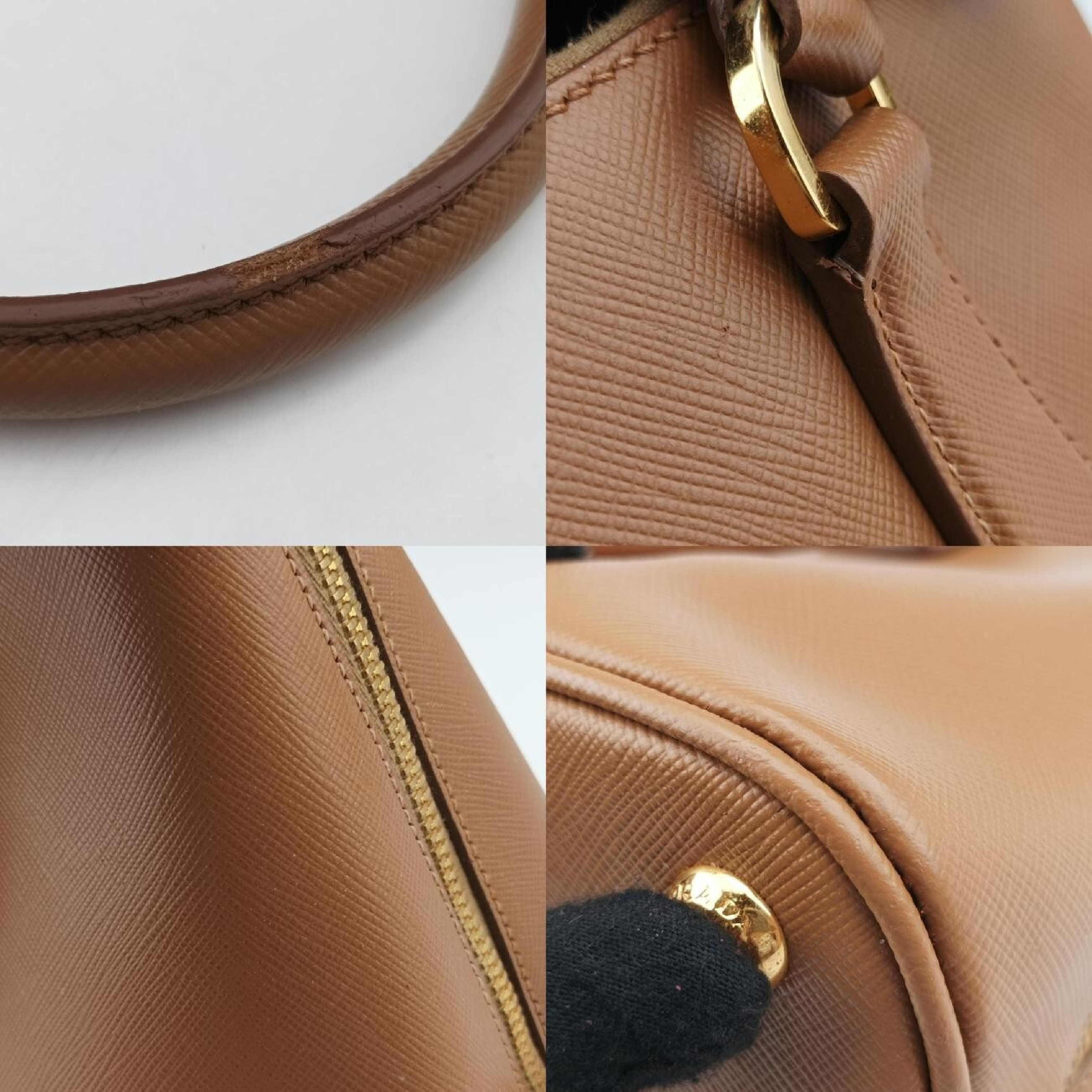 Promenade Brown Saffiano Patent BN2567 239/I 208 Handbag — view 10