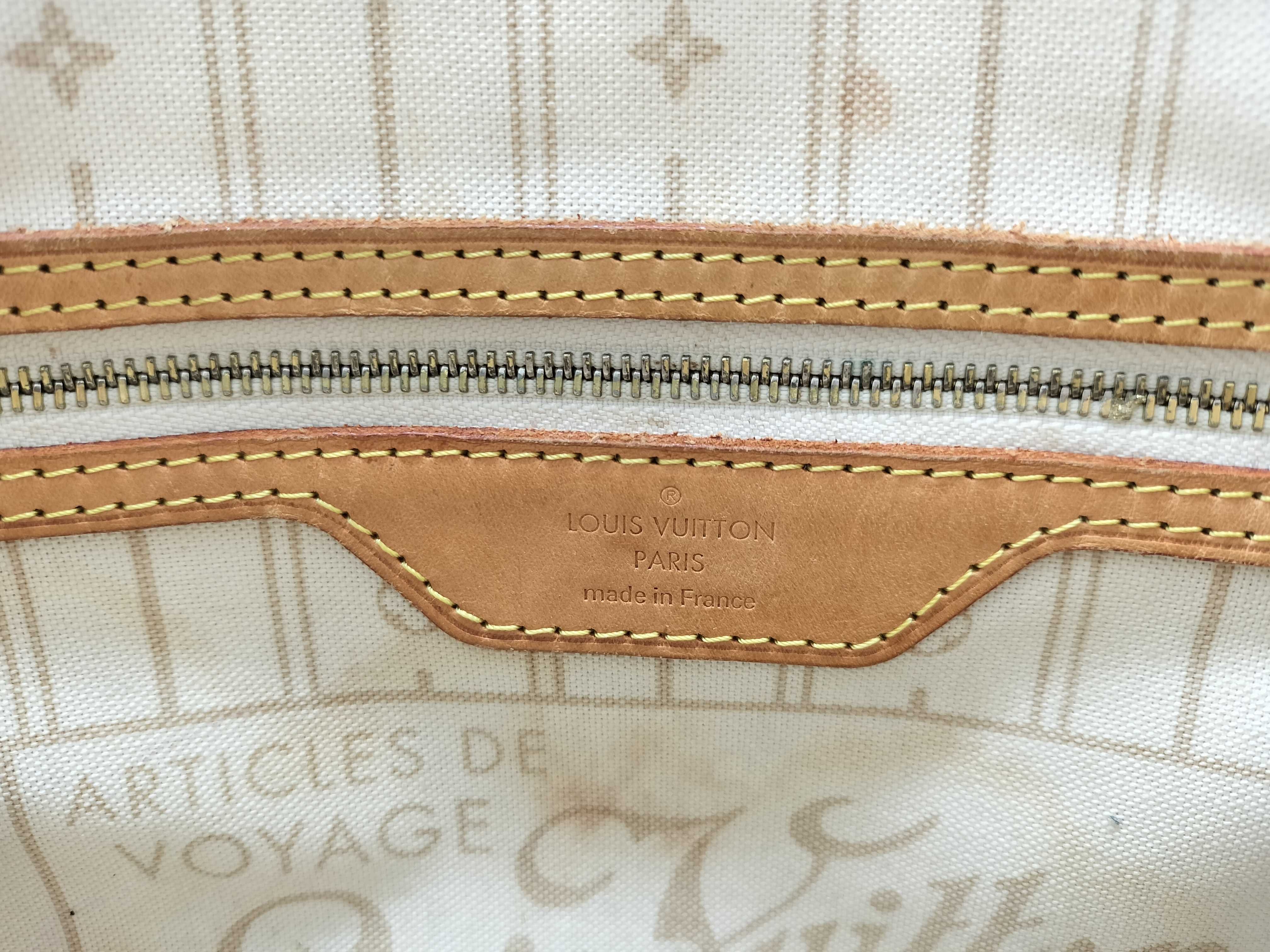 Damier Azur Neverfull Tote Bag Damier Handbag — view 14