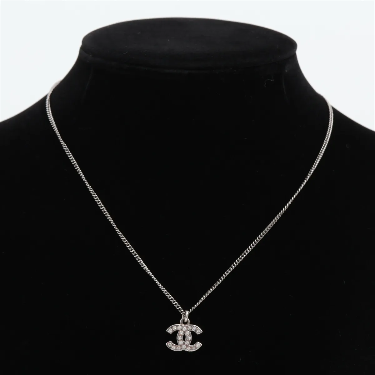 Cocomark 08V Necklace GP x Rhinestone Silver — view 5