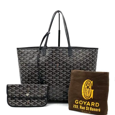 Saint Louis Leather Tote Bag with Pouch